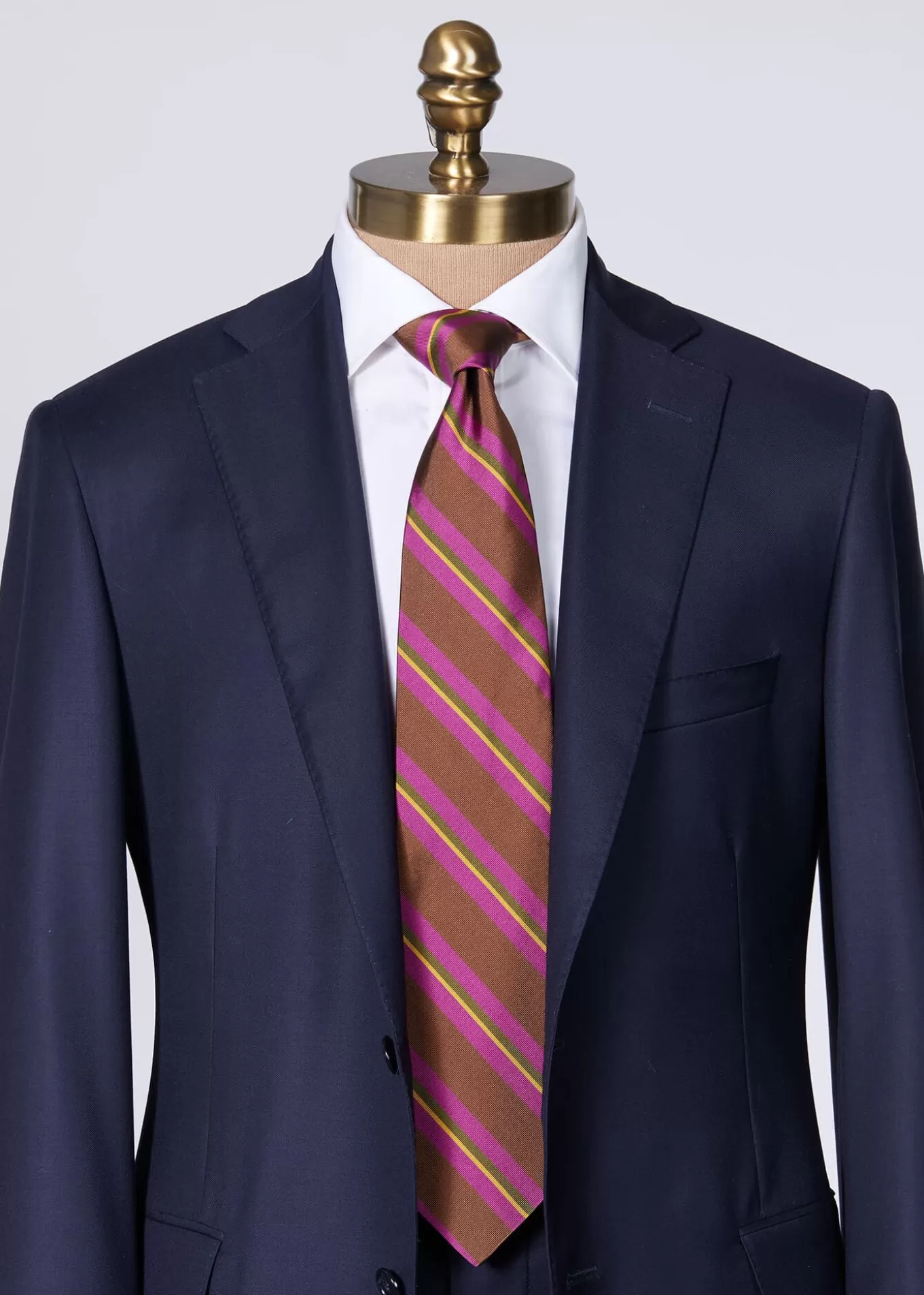 Clearance Silk Mogador Stripe Tie Ties