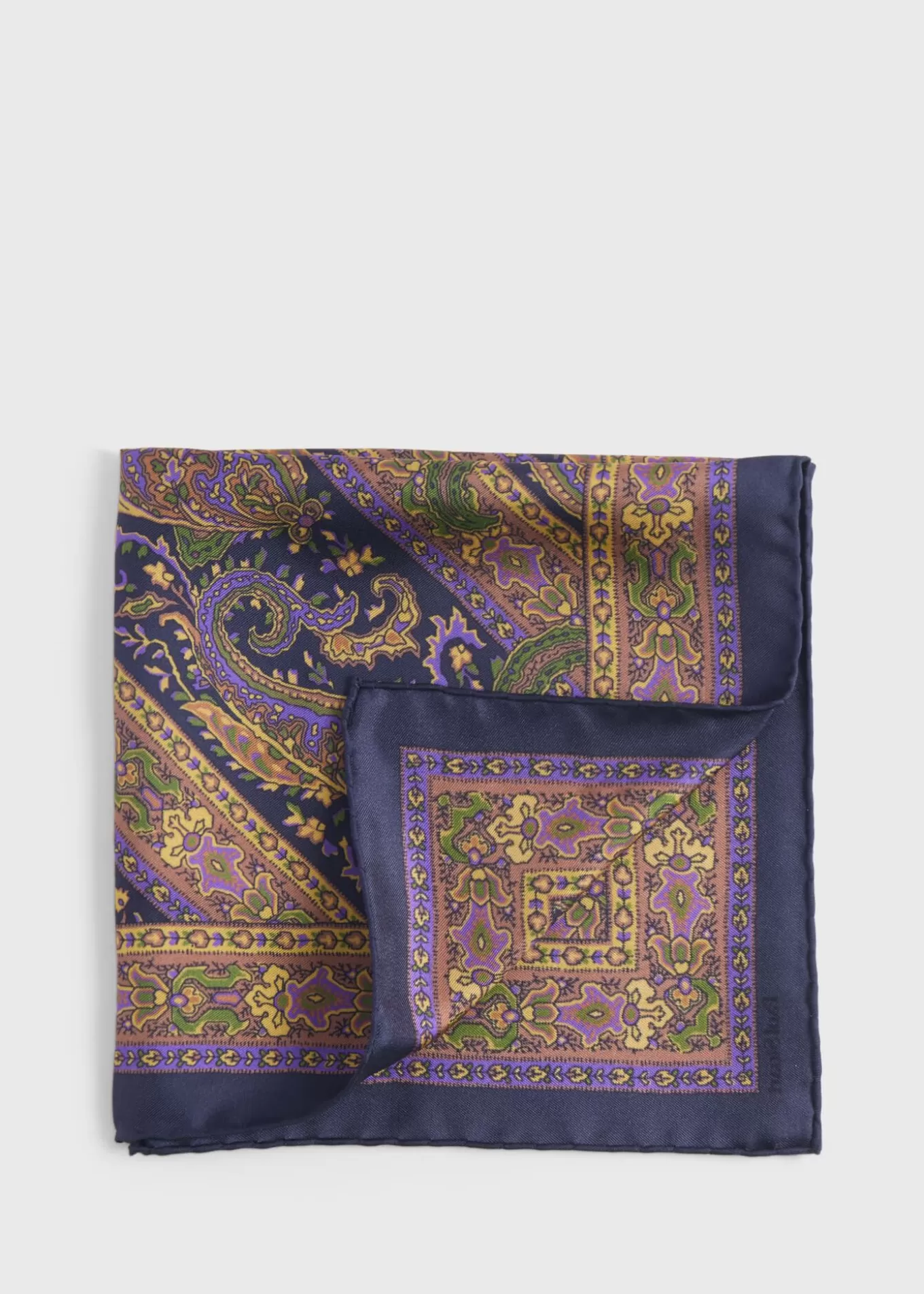 Shop Silk Paisley Pocket Square Pocket Squares