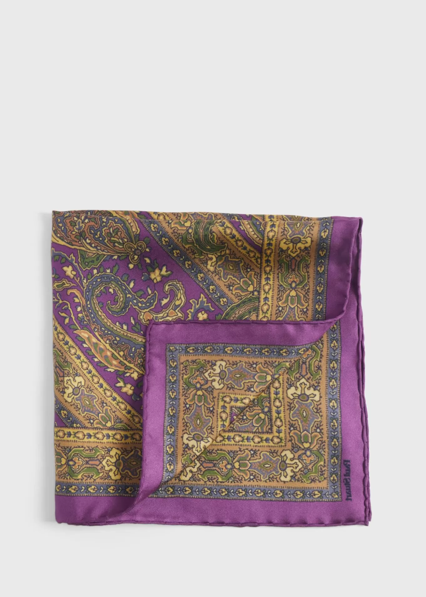 Outlet Silk Paisley Pocket Square Pocket Squares