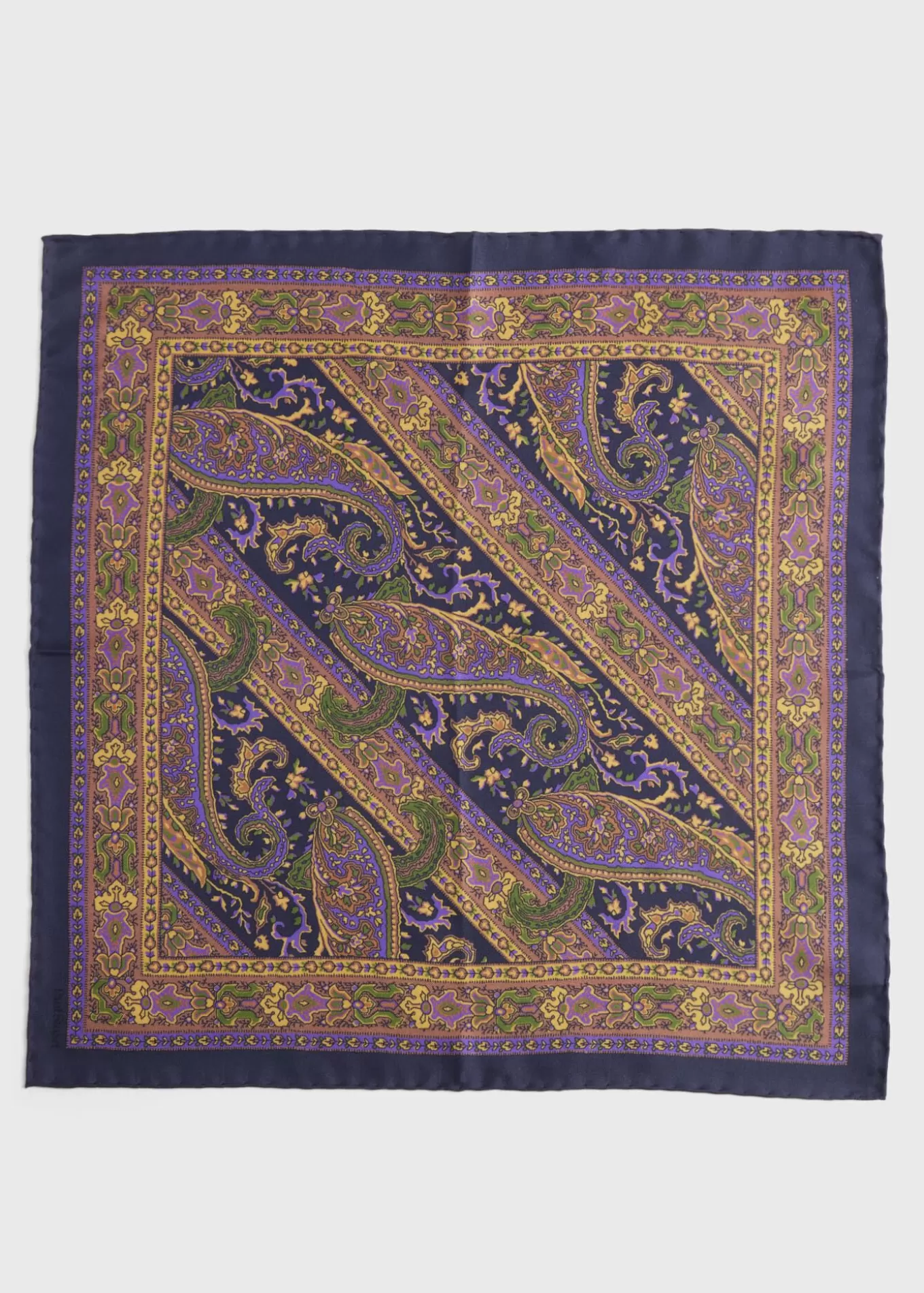 Shop Silk Paisley Pocket Square Pocket Squares