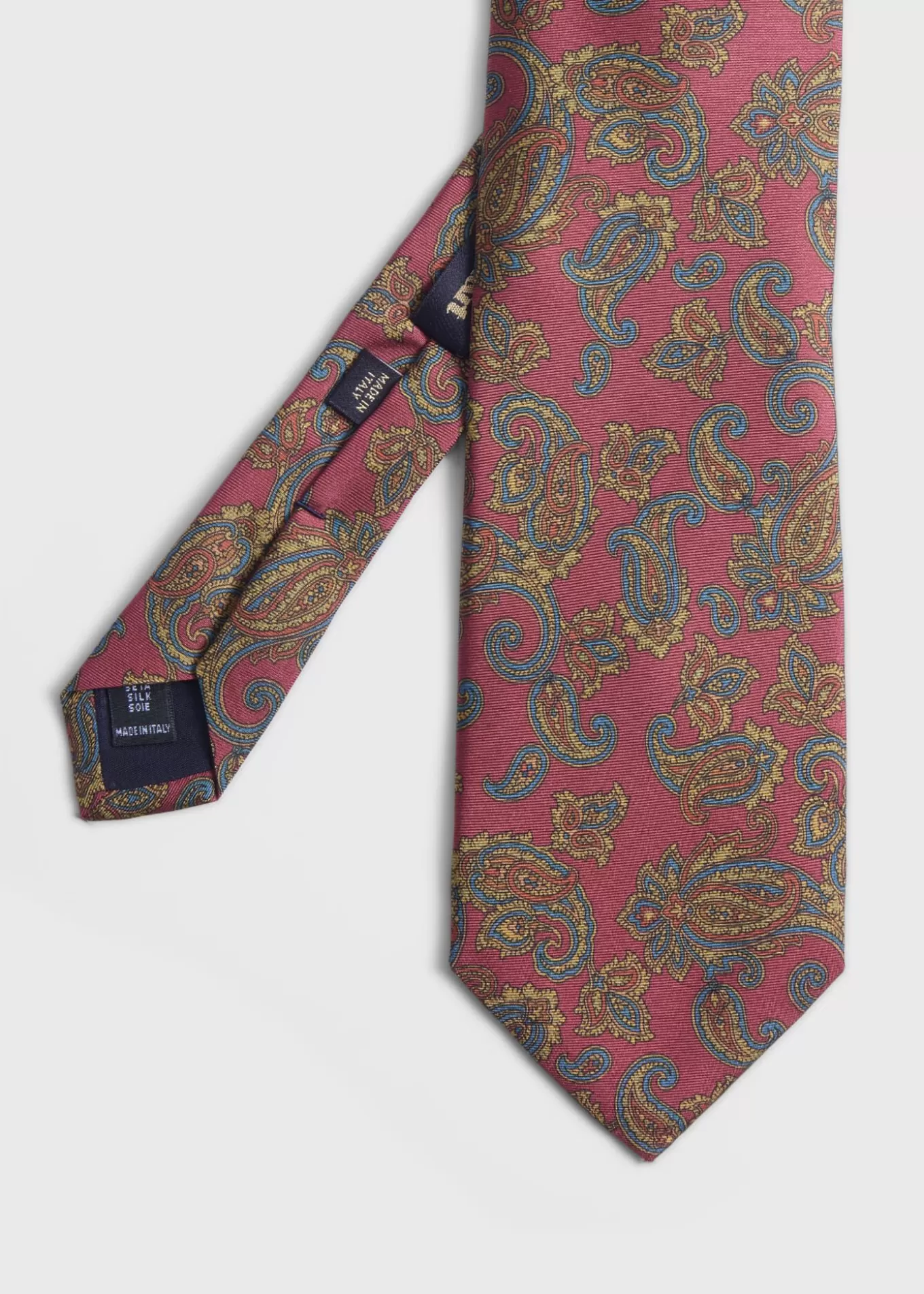 Cheap Silk Paisley Print Tie Ties