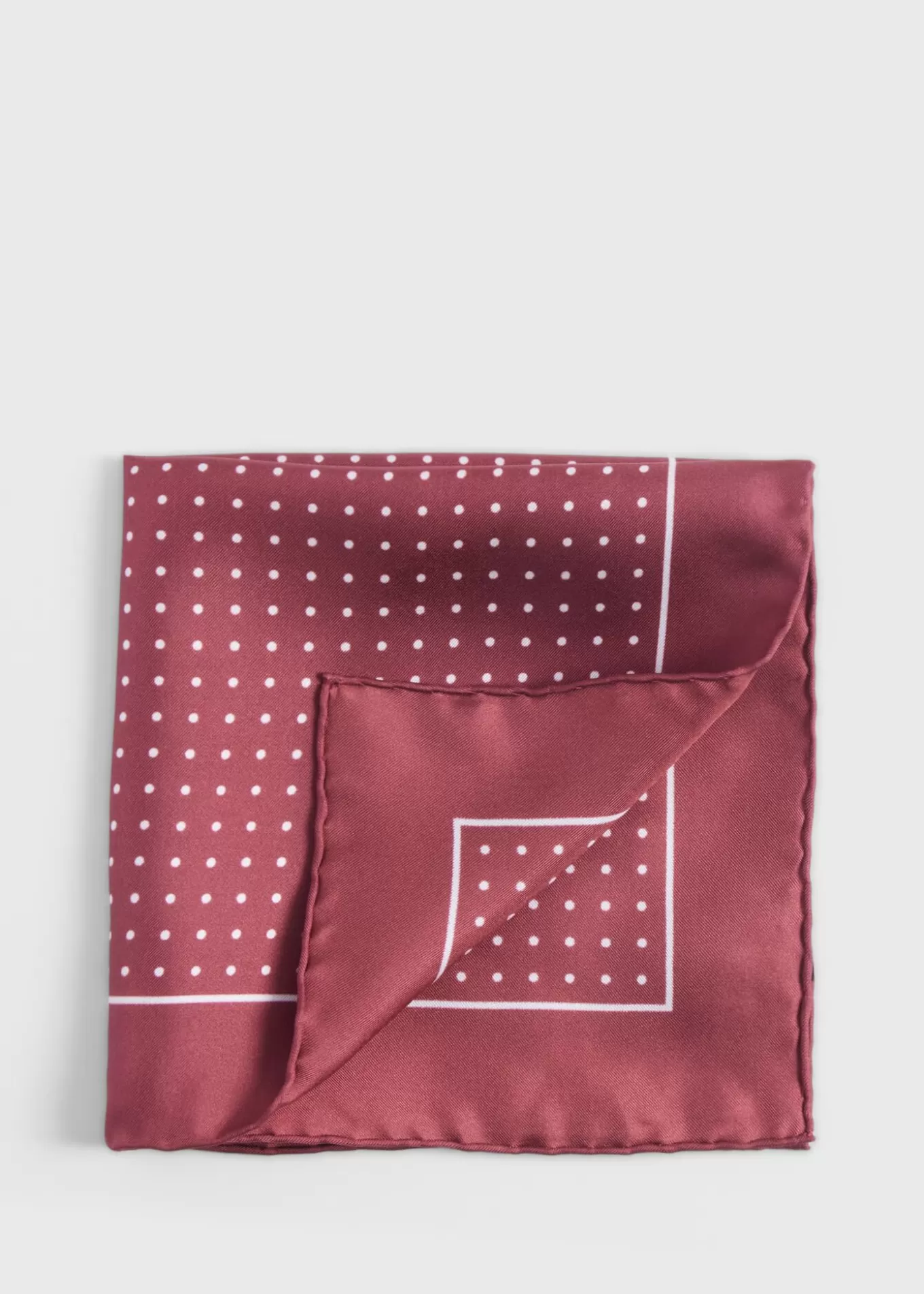 Cheap Silk Twill Dot Print Pocket Square Pocket Squares | Formal Shop