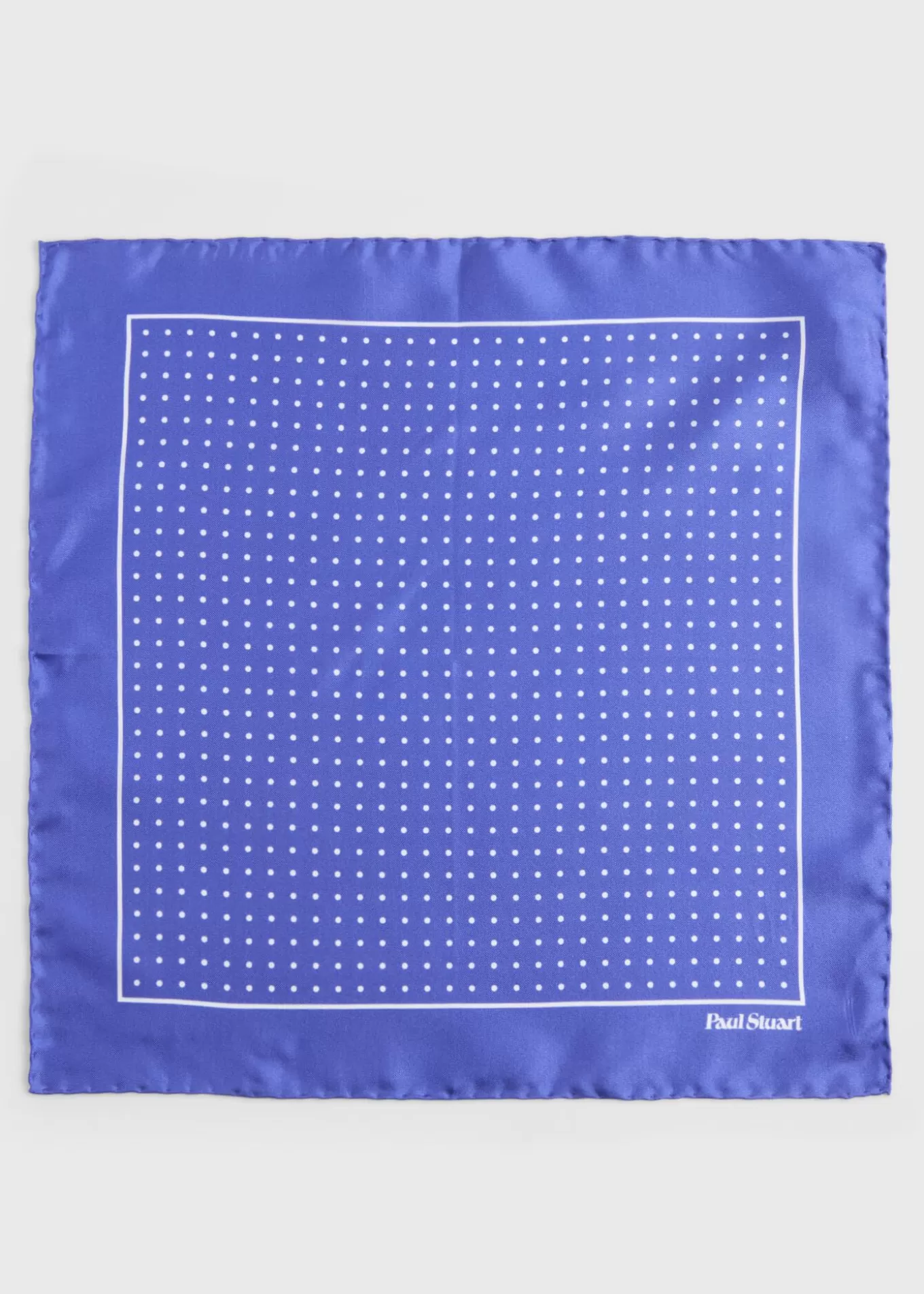 Store Silk Twill Dot Print Pocket Square Pocket Squares