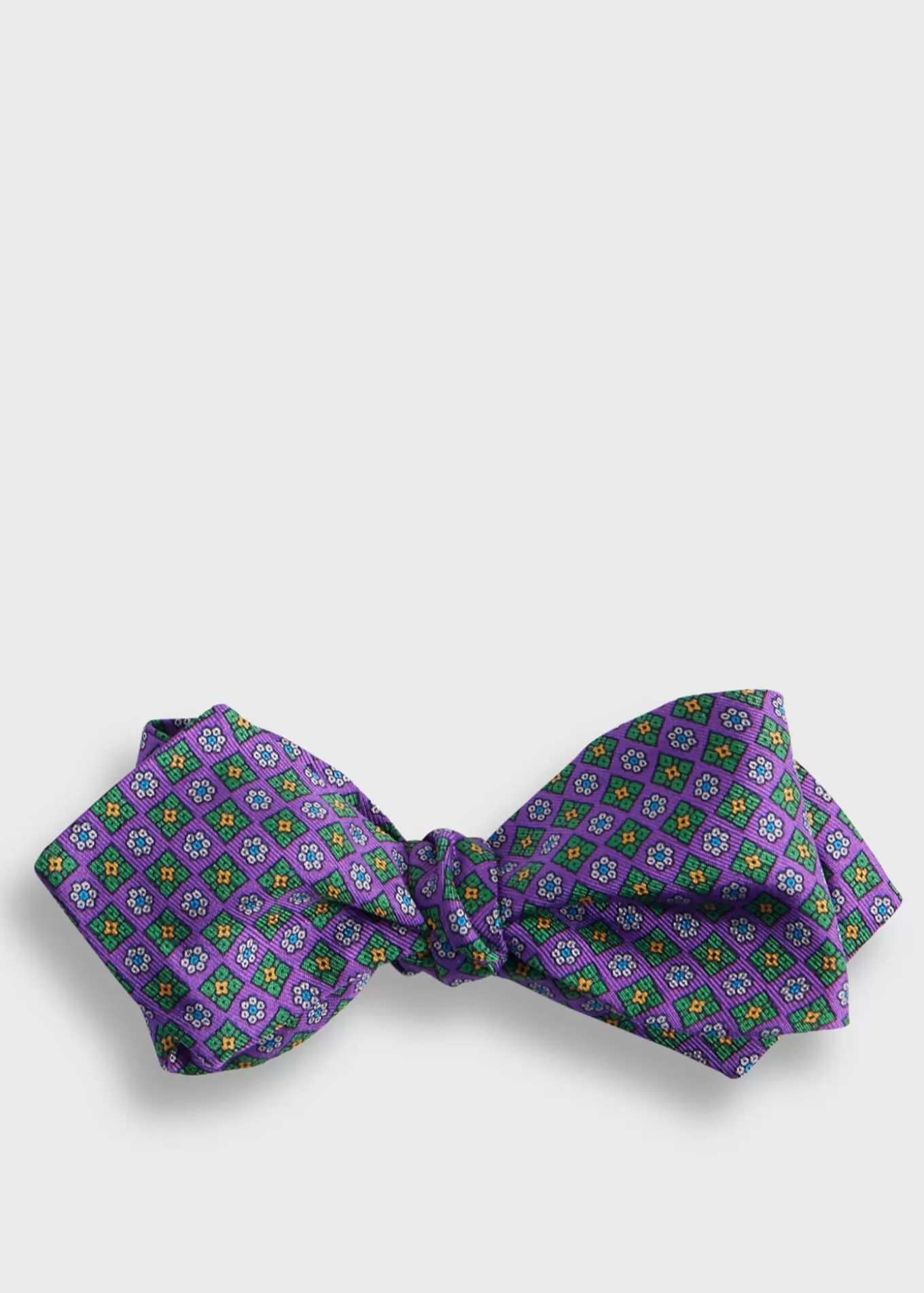 Cheap Silk Twill Micro Floral Bow Tie Ties | Formal Shop