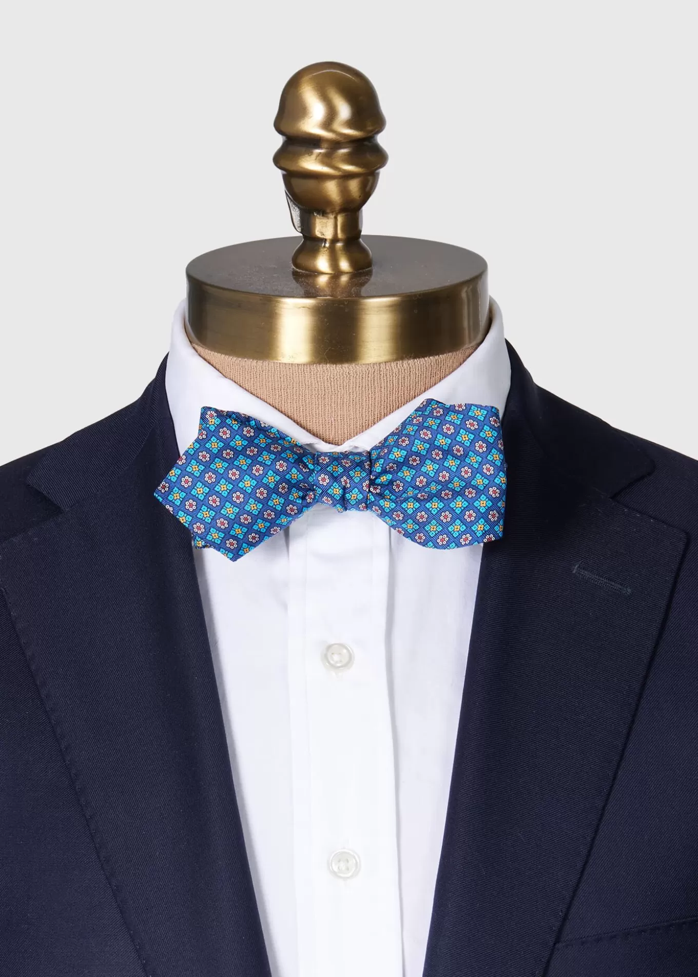 Sale Silk Twill Micro Floral Bow Tie Ties | Formal Shop