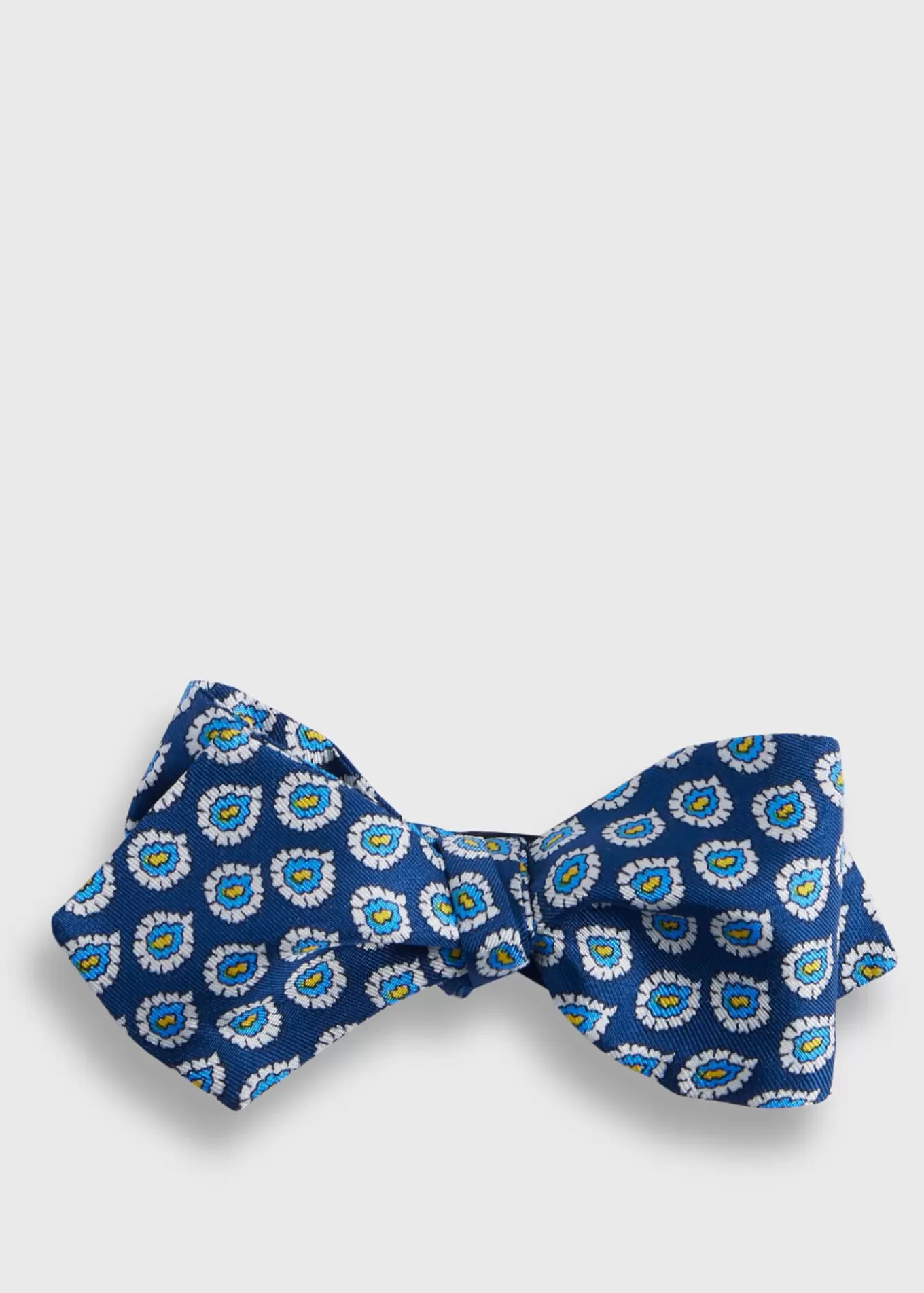 Online Silk Twill Tossed Paisley Bow TIe Ties | Formal Shop