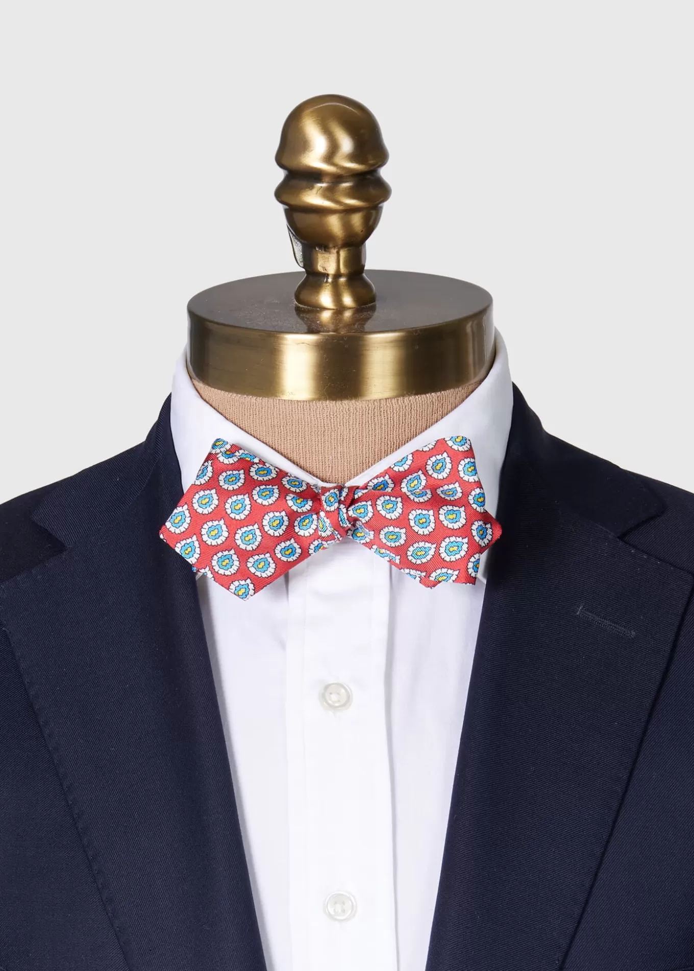 Best Sale Silk Twill Tossed Paisley Bow TIe Ties | Formal Shop