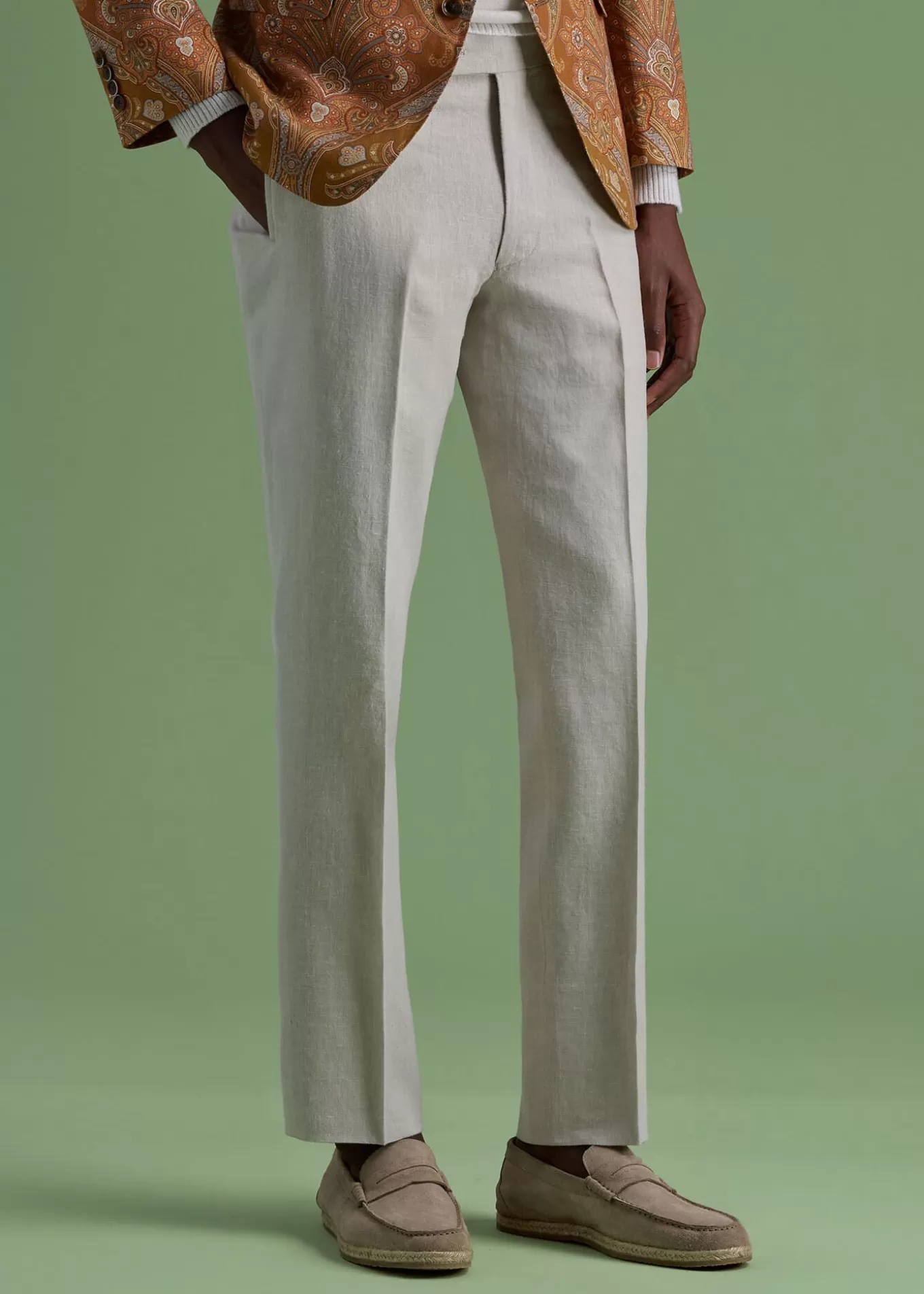 New Soft Linen Canvas Dress Trouser Dress Pants