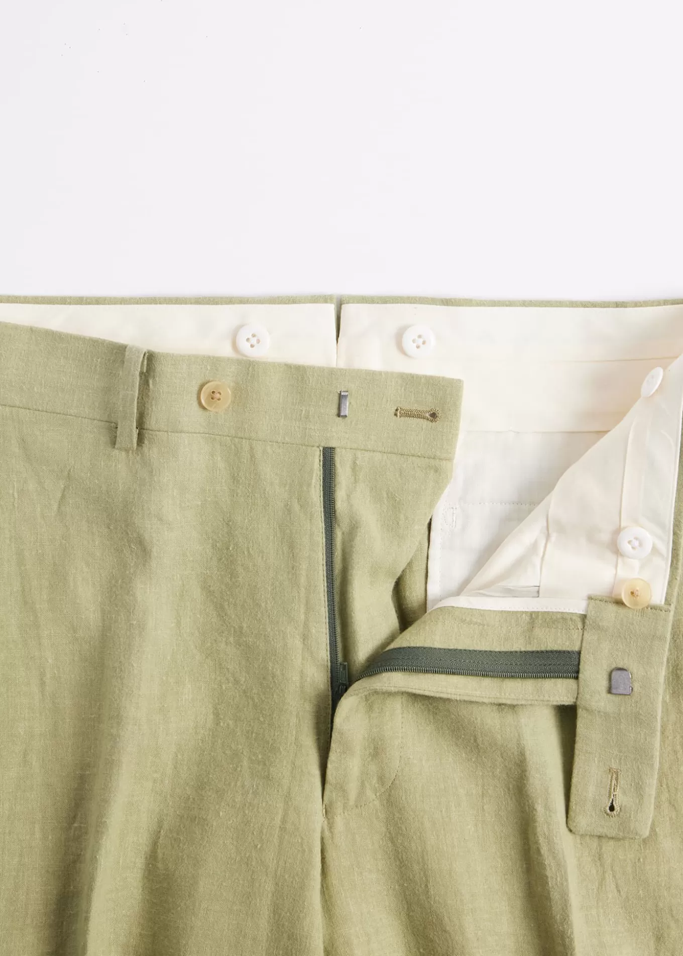 Sale Soft Linen Canvas Dress Trouser Dress Pants