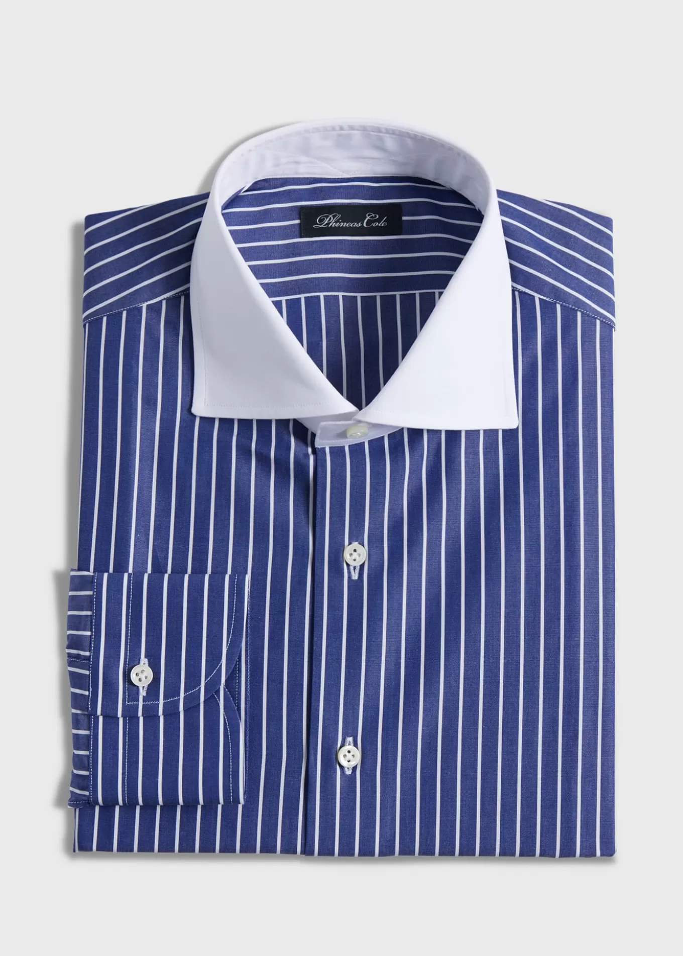 Hot Stripe Cotton Dress Shirt Formal Shop