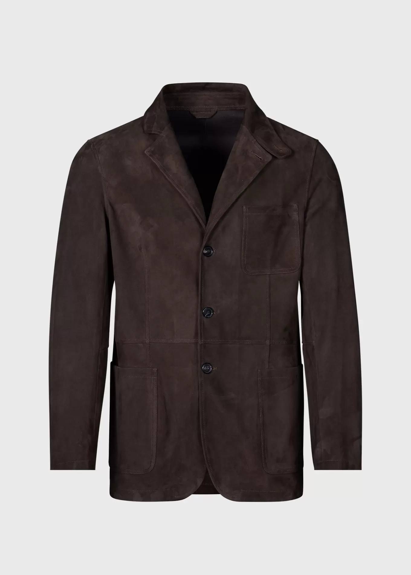 Cheap Suede Blazer Outerwear