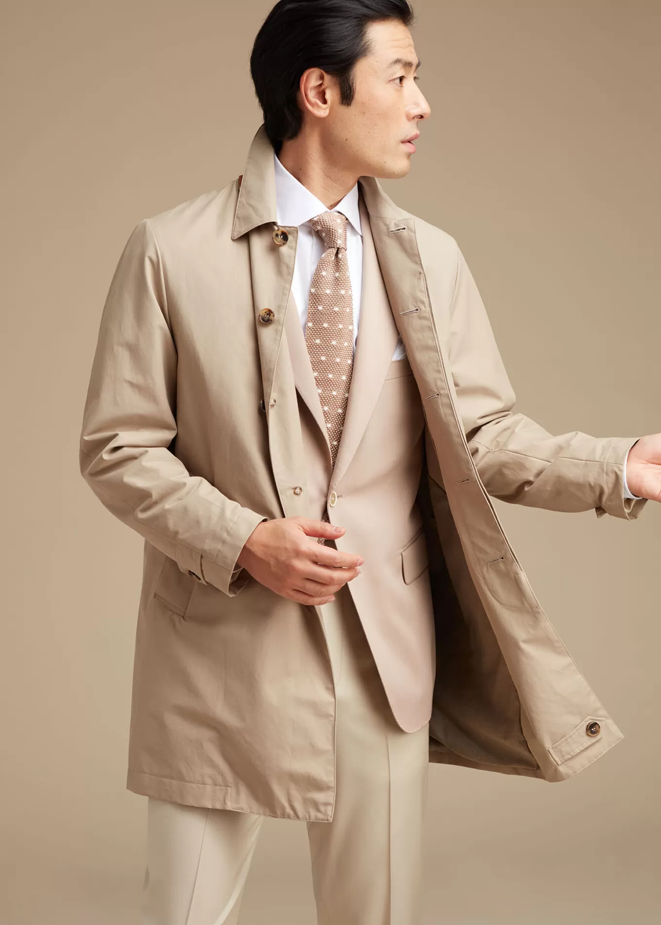 Cheap Tailored Fit Raincoat Overcoats | Outerwear