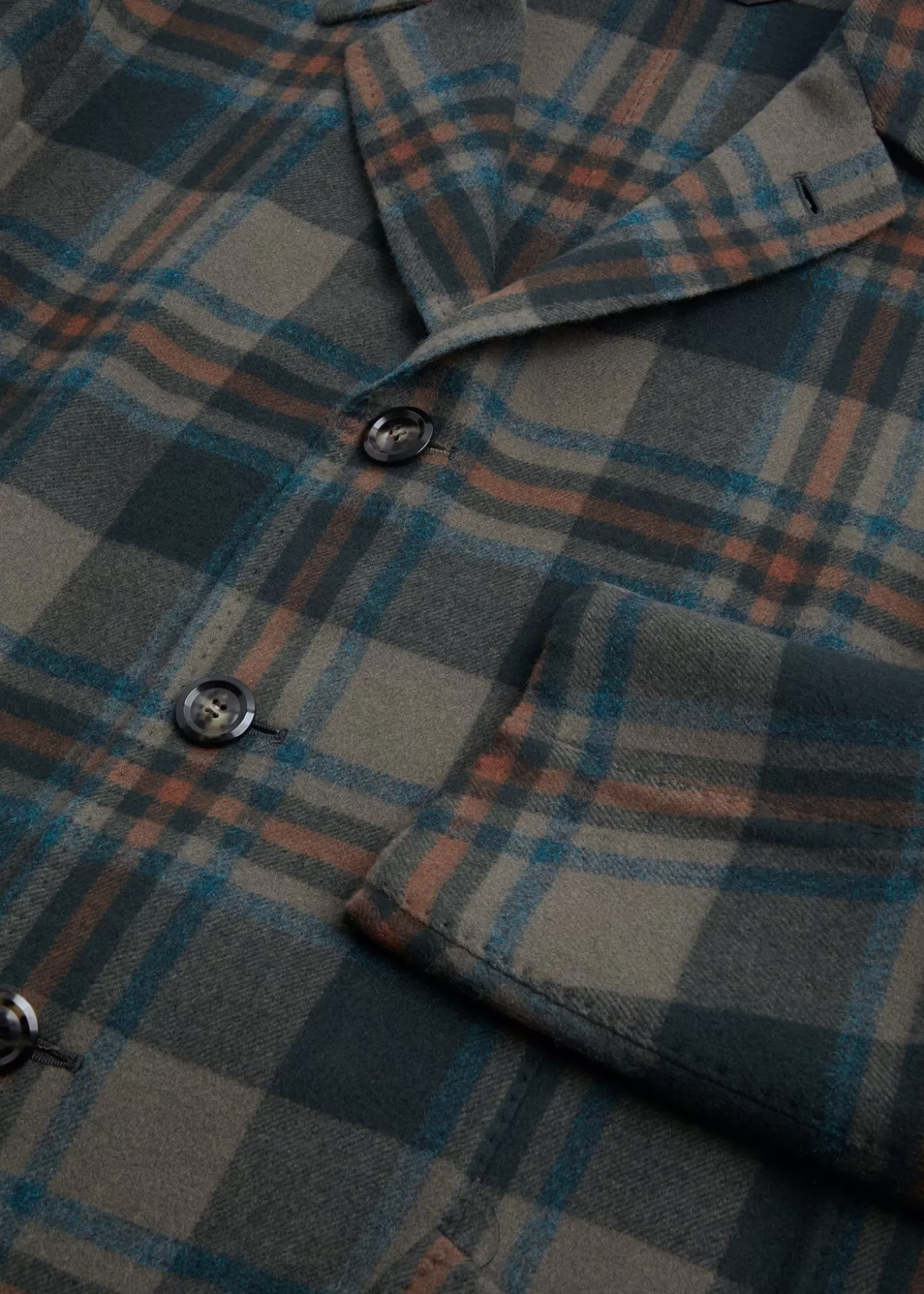 Flash Sale Multi Color Plaid Coat Overcoats