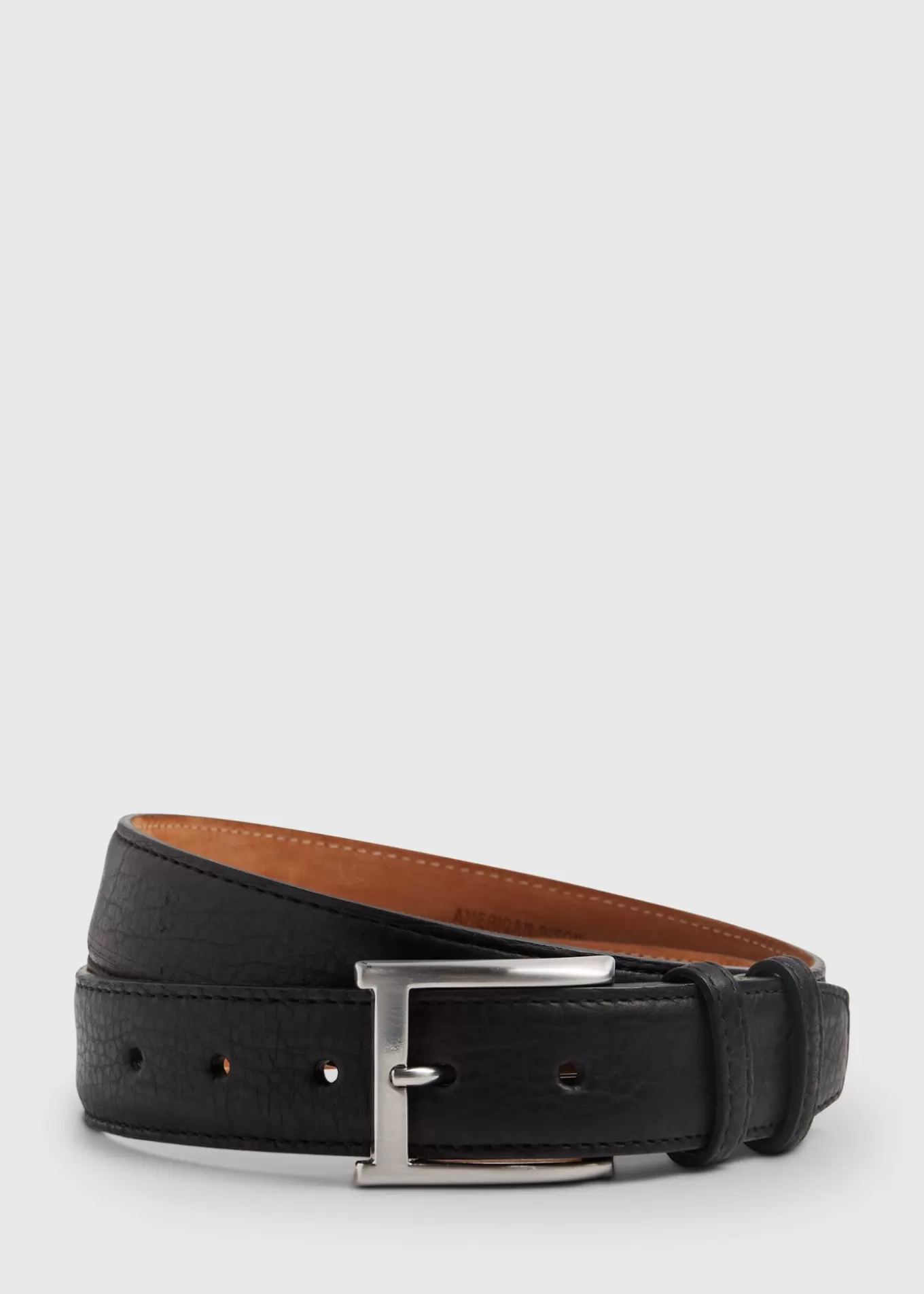 Cheap Textured Bison Belt Belts