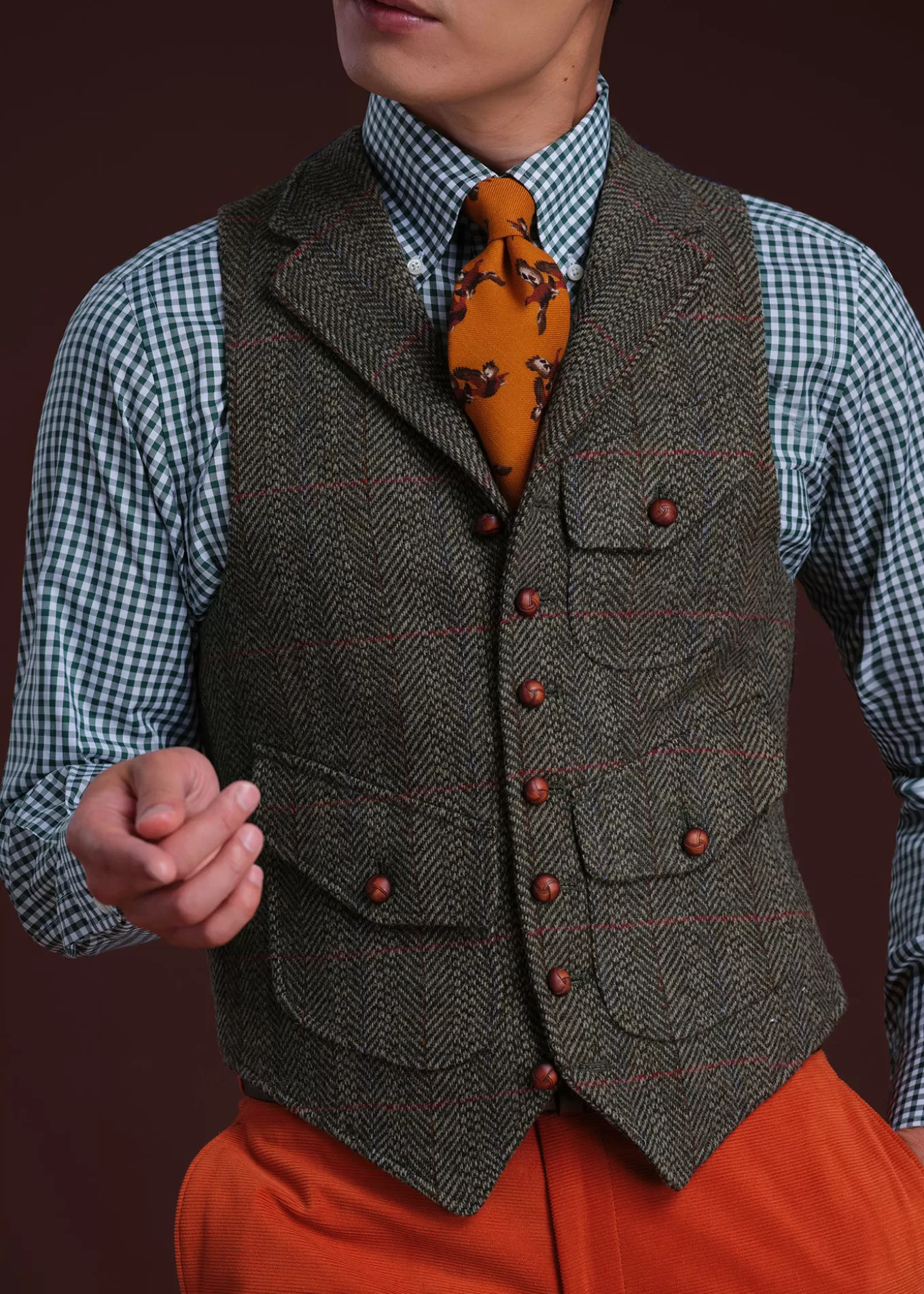 Outlet The Huntley Shetland Wool Vest Overcoats | Blazers & Jackets