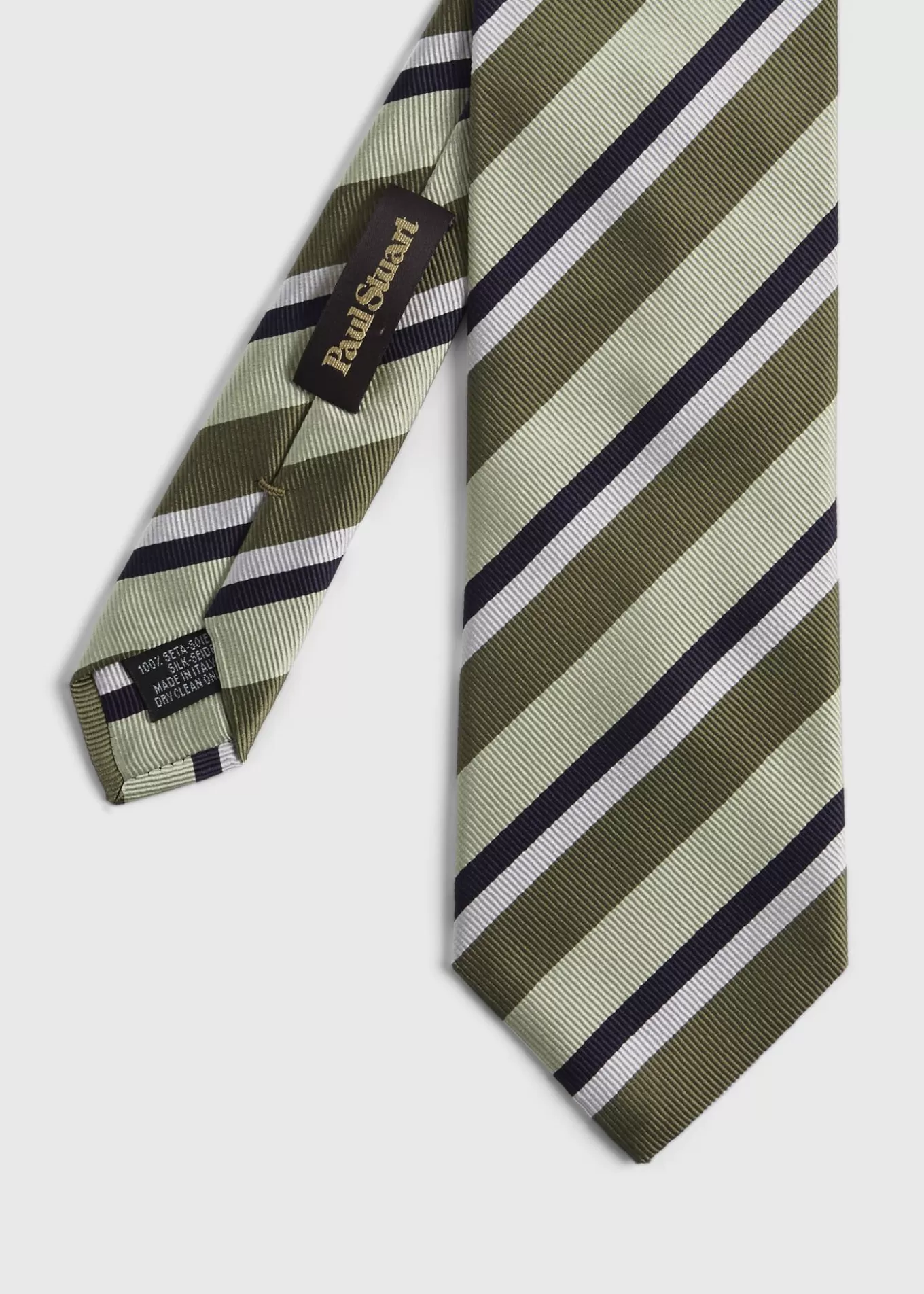 New Three Color Repp Stripe Tie Ties