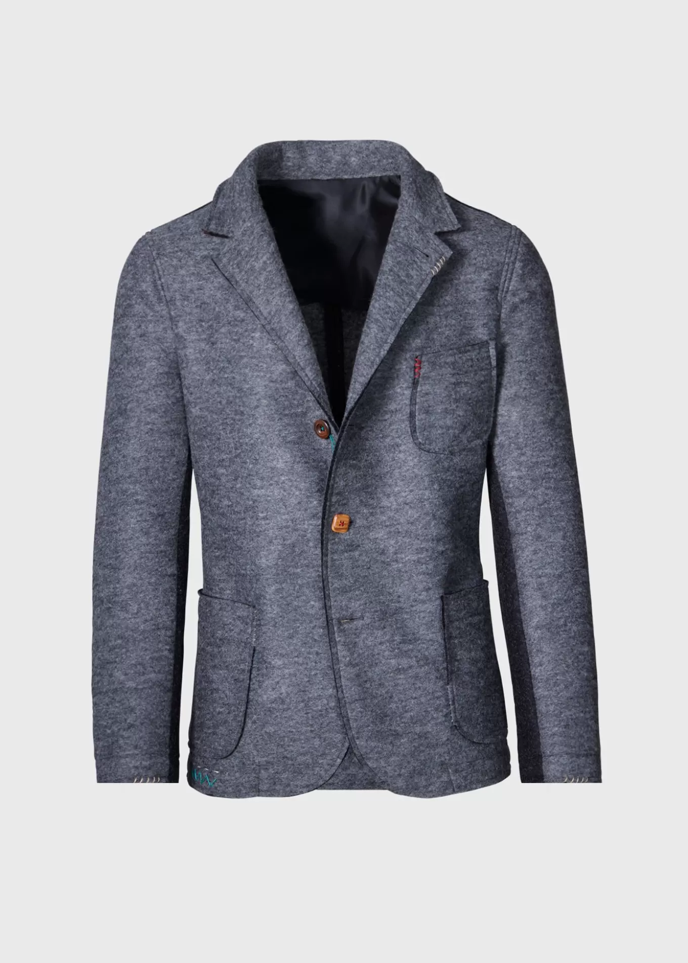 Best Sale Two Tone Raw Edge Jacket Blazers & Jackets | Outerwear