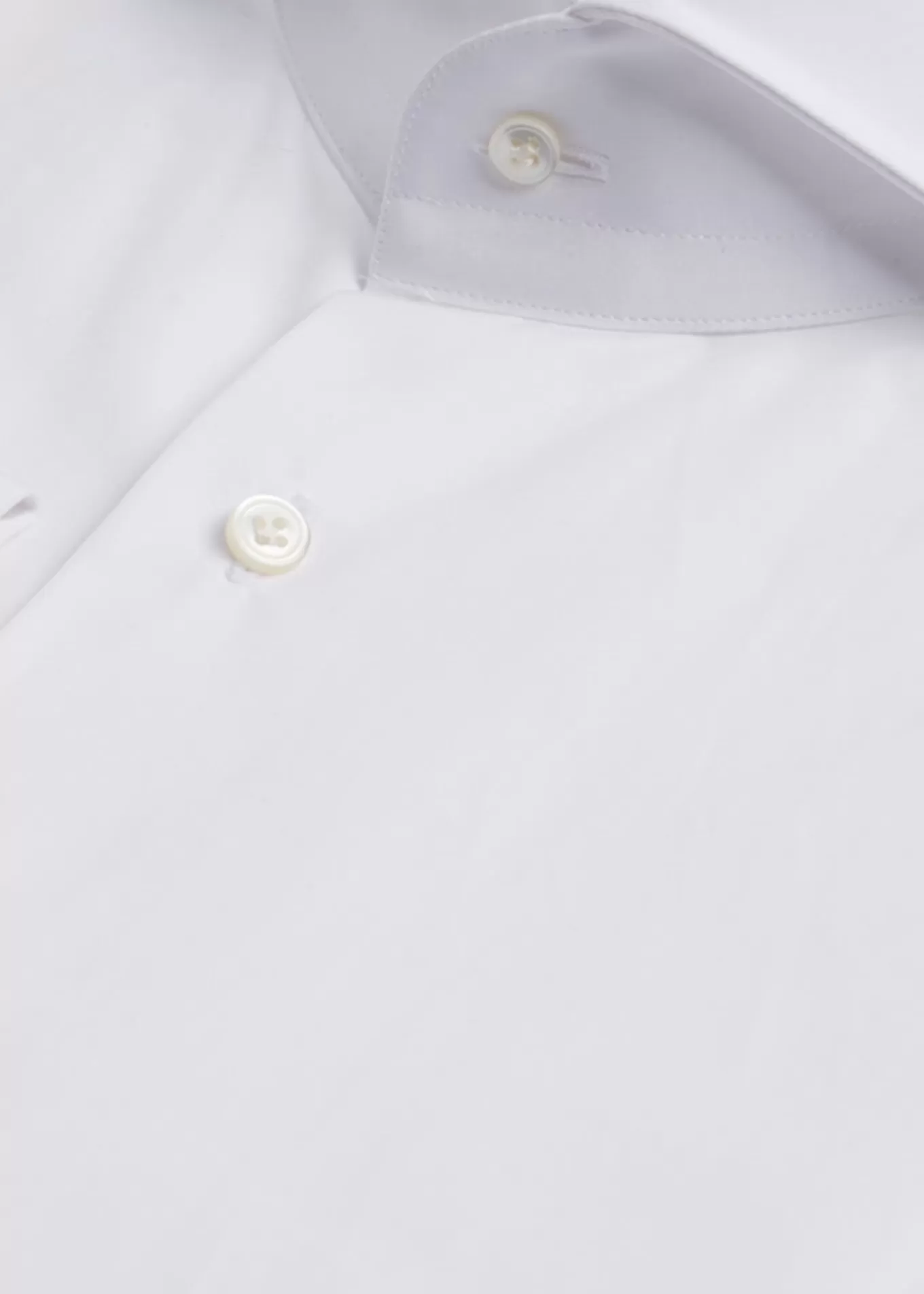 Hot Poplin Dress Shirt With French Cuff Formal Shop