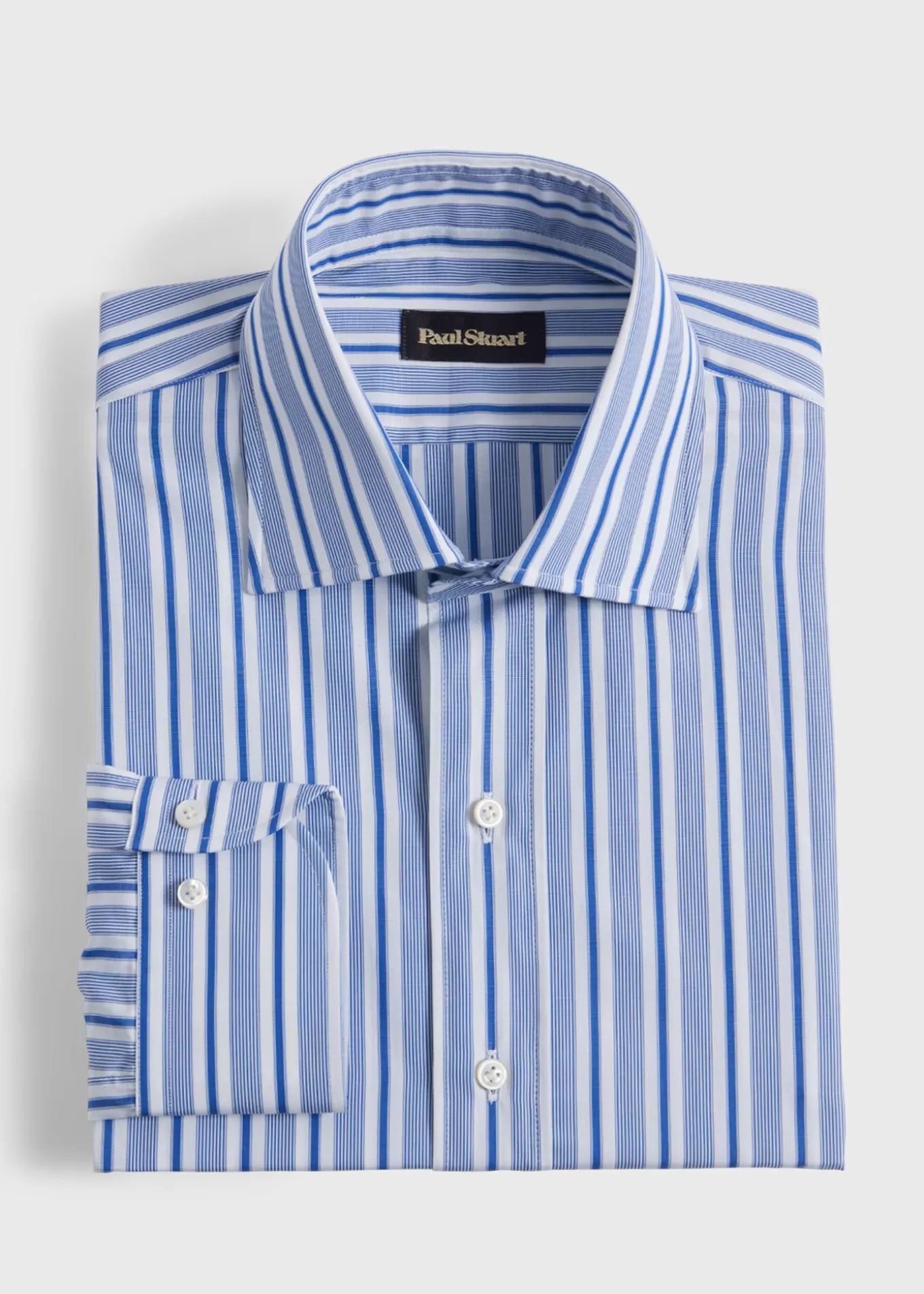 New Wide Stripe Dress Shirt Dress Shirts