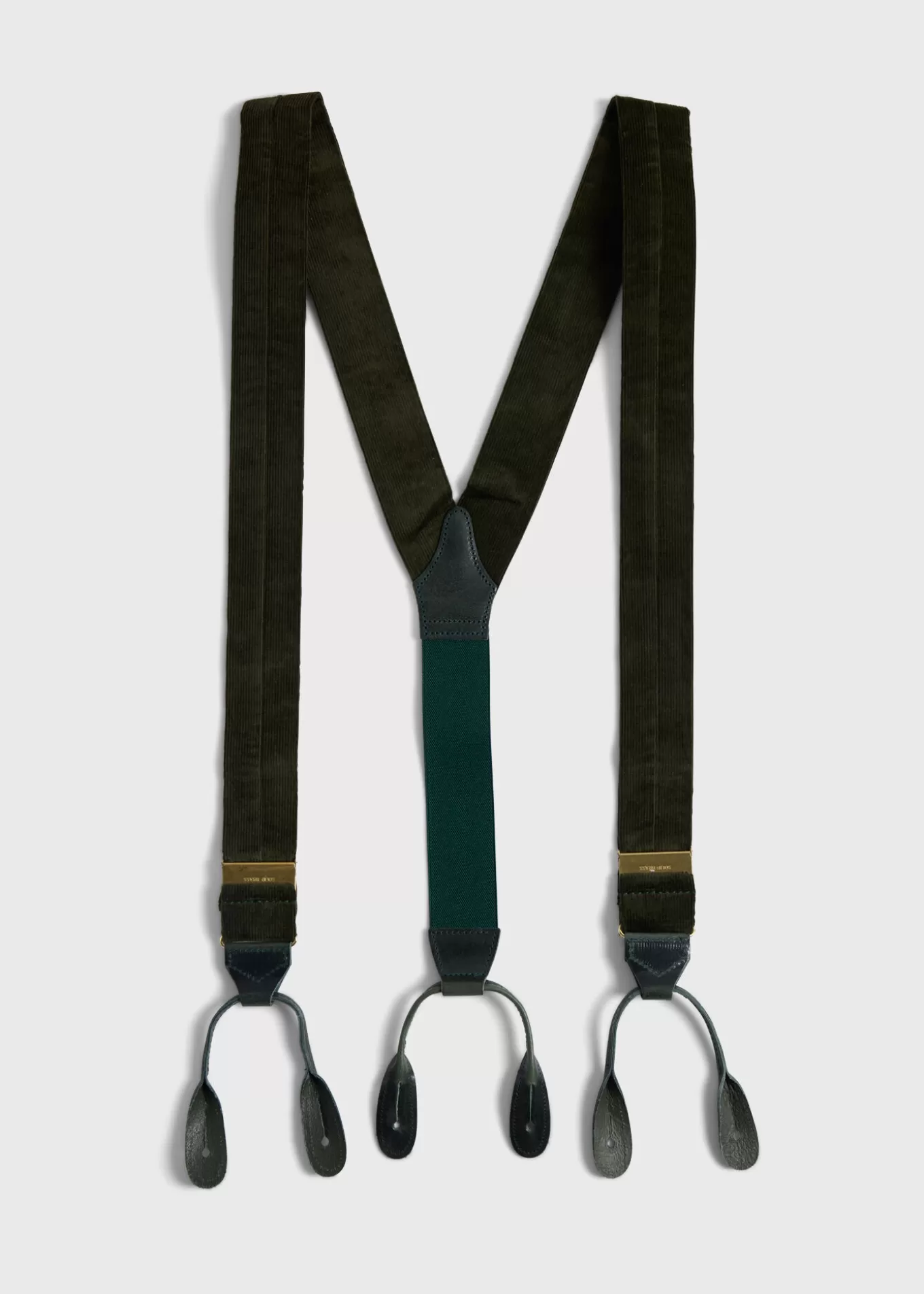 Cheap Wide Wale Corduroy Braces Suspenders