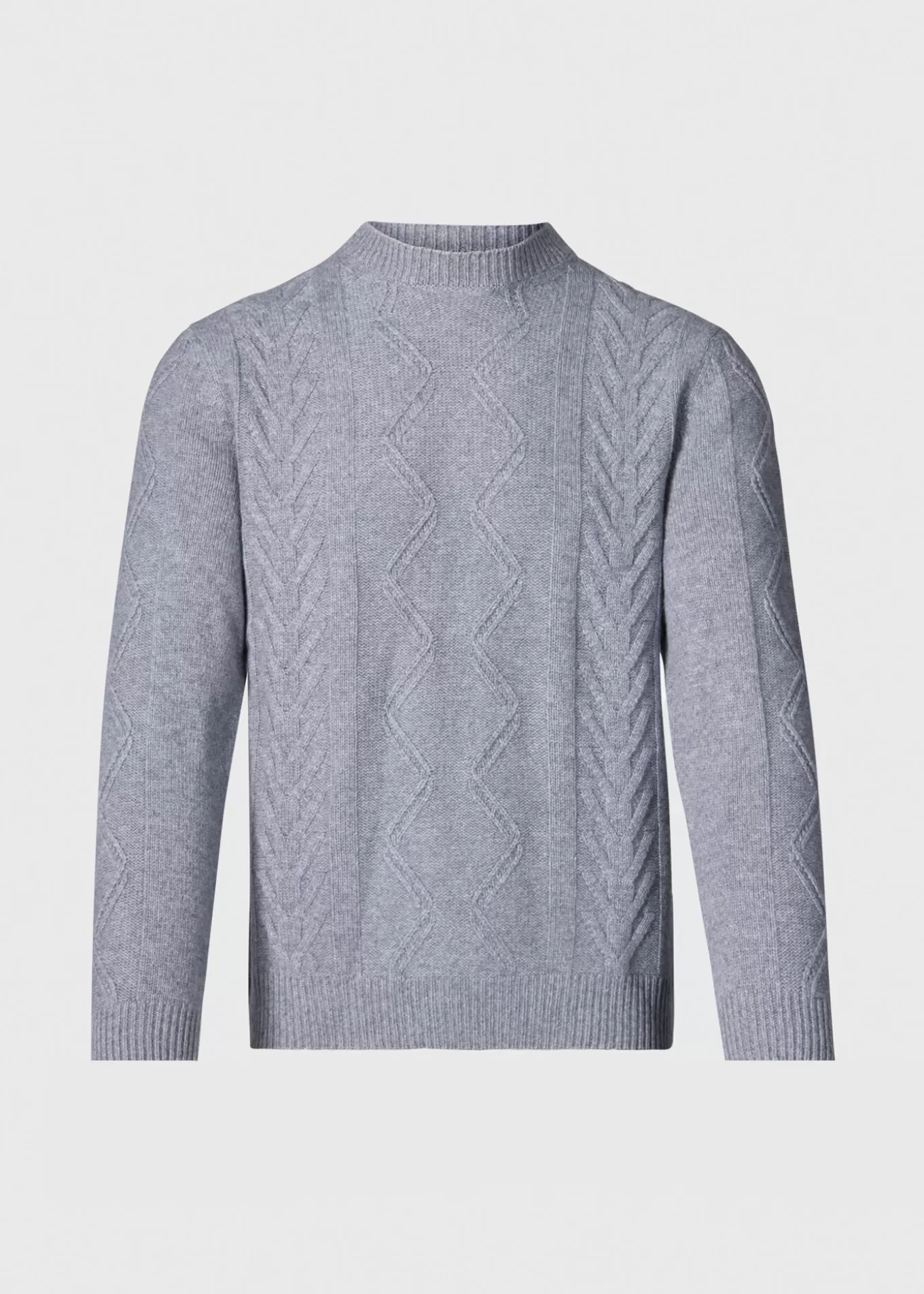 New Wool & Cashmere Cable Crewneck Sweater Sweaters