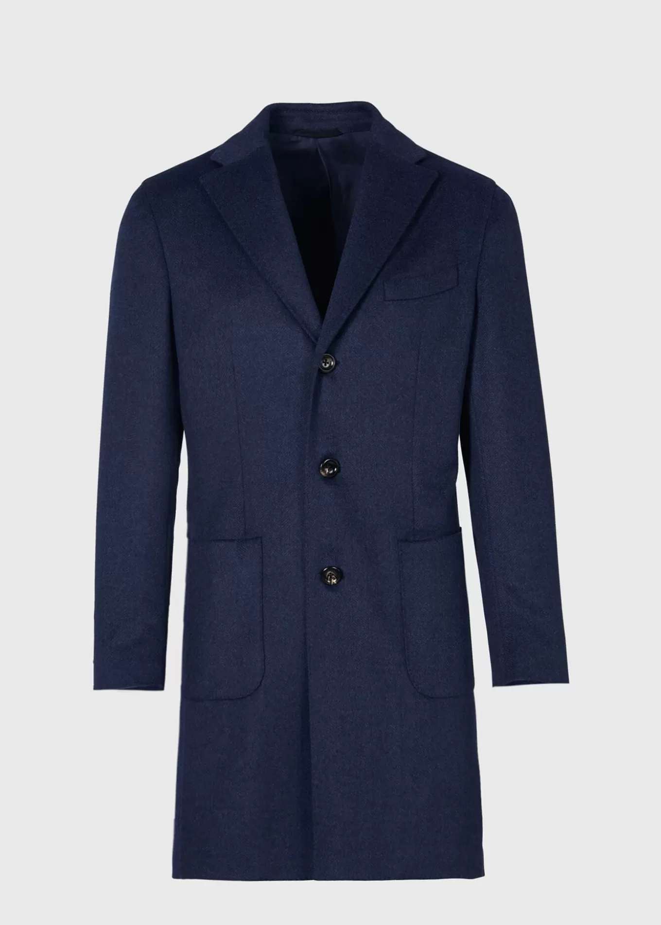 Flash Sale Wool & Cashmere Herringbone Coat The Cashmere Shop | Overcoats