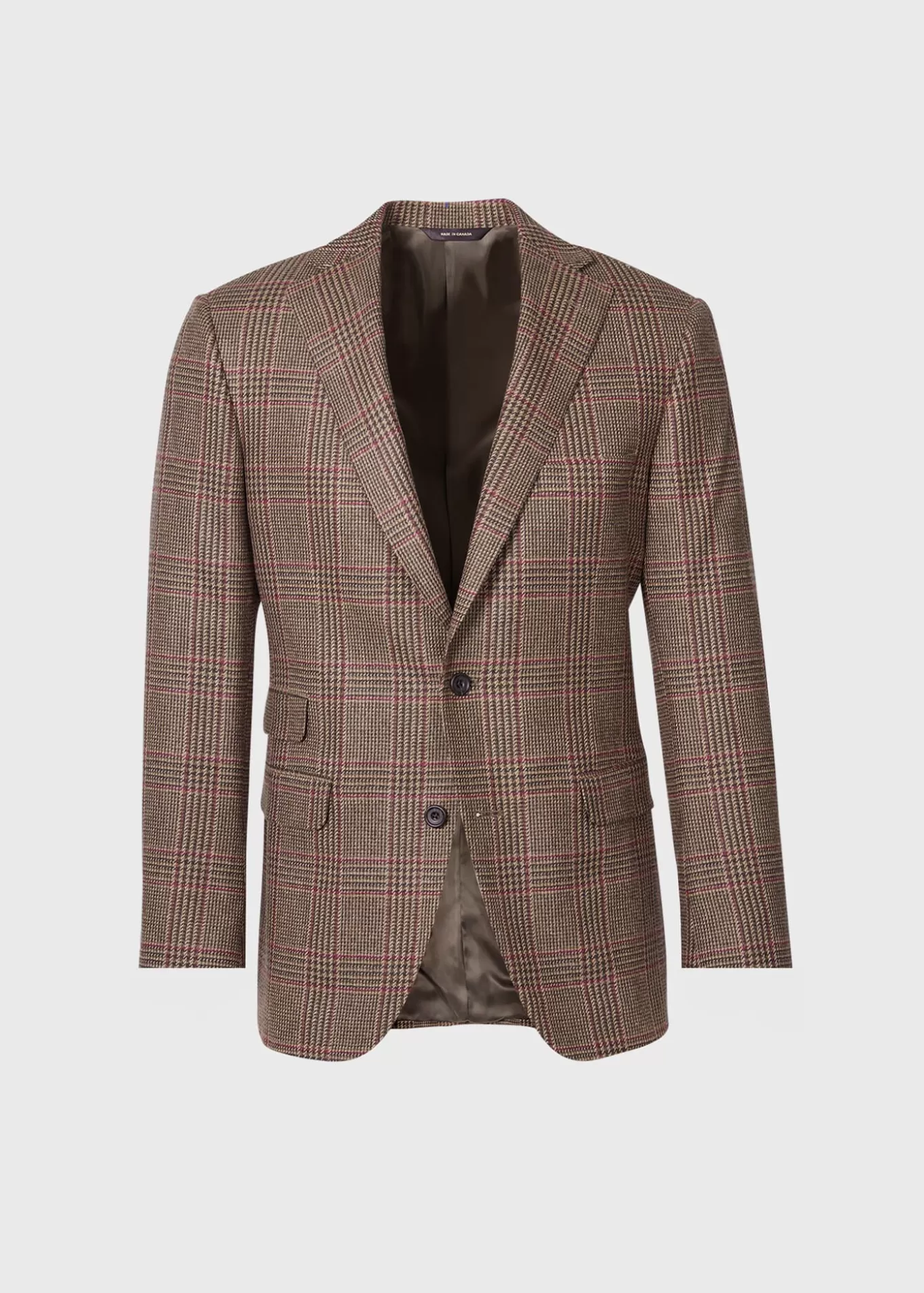 Clearance Wool & Cashmere Plaid Paul Jacket Blazers & Jackets