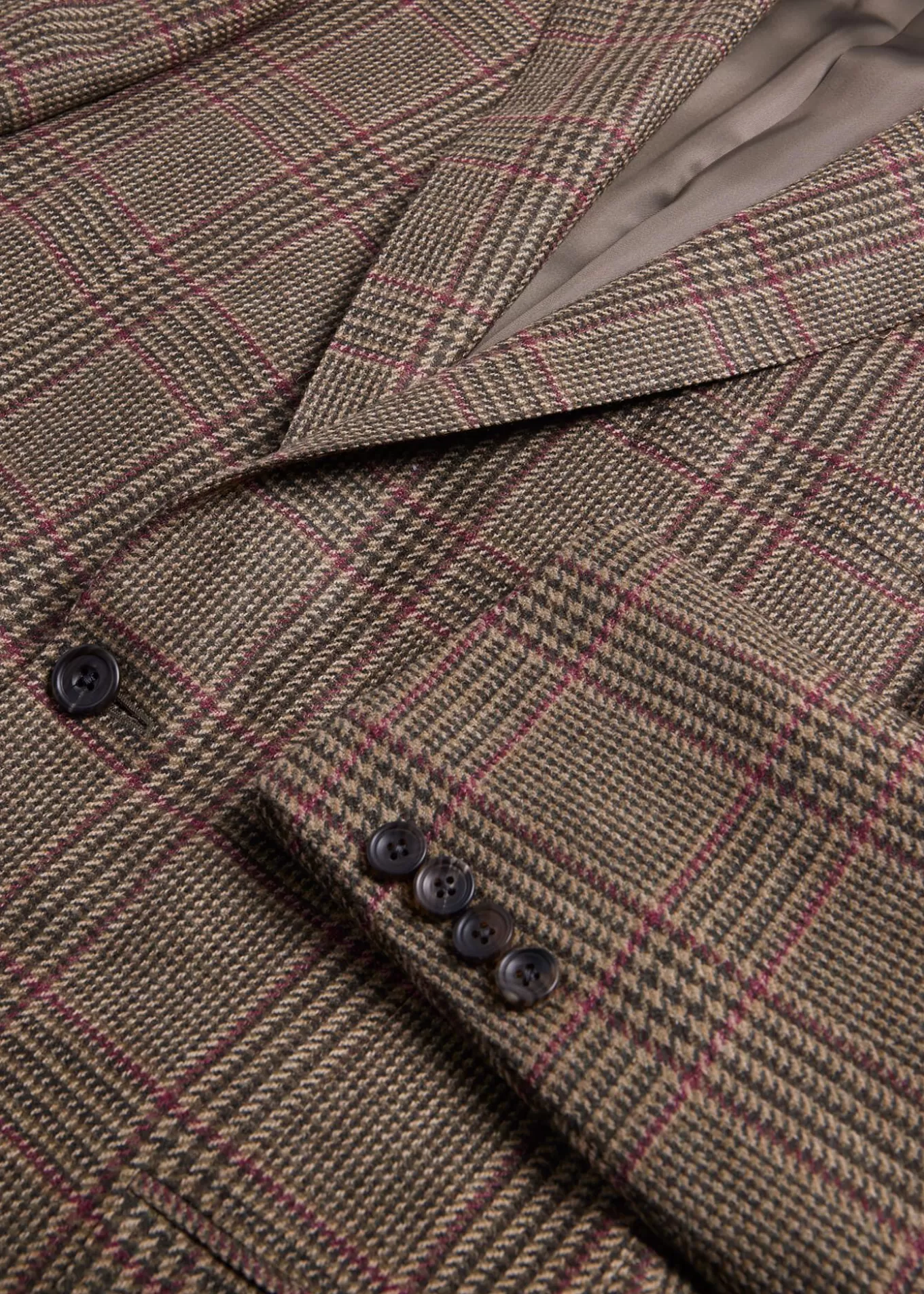 Clearance Wool & Cashmere Plaid Paul Jacket Blazers & Jackets