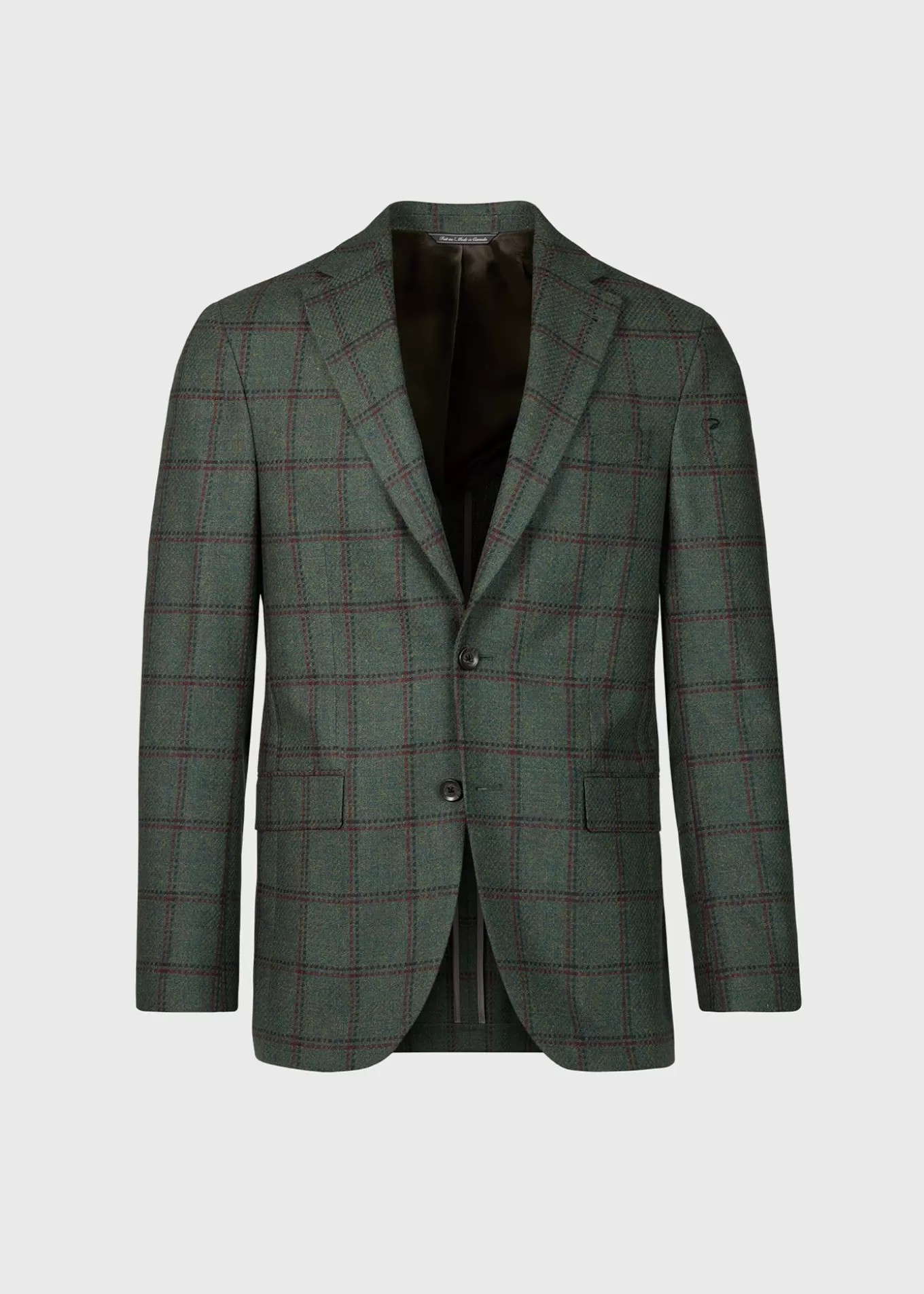 Clearance Wool & Cashmere Windowpane Jacket The Cashmere Shop | Blazers & Jackets