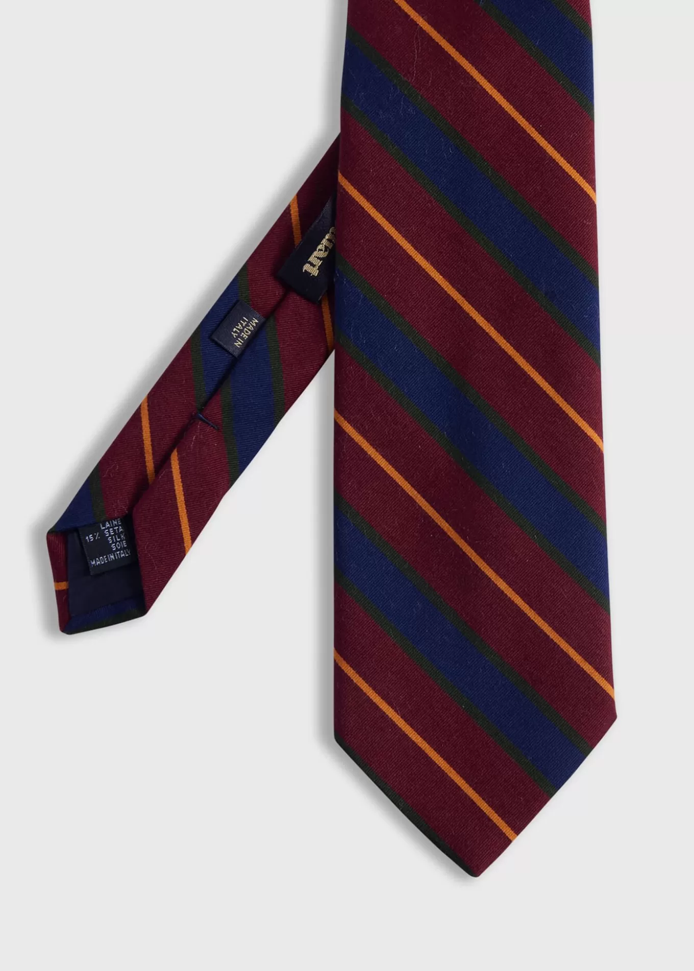 Best Sale Wool & Cotton Stripe Tie Ties