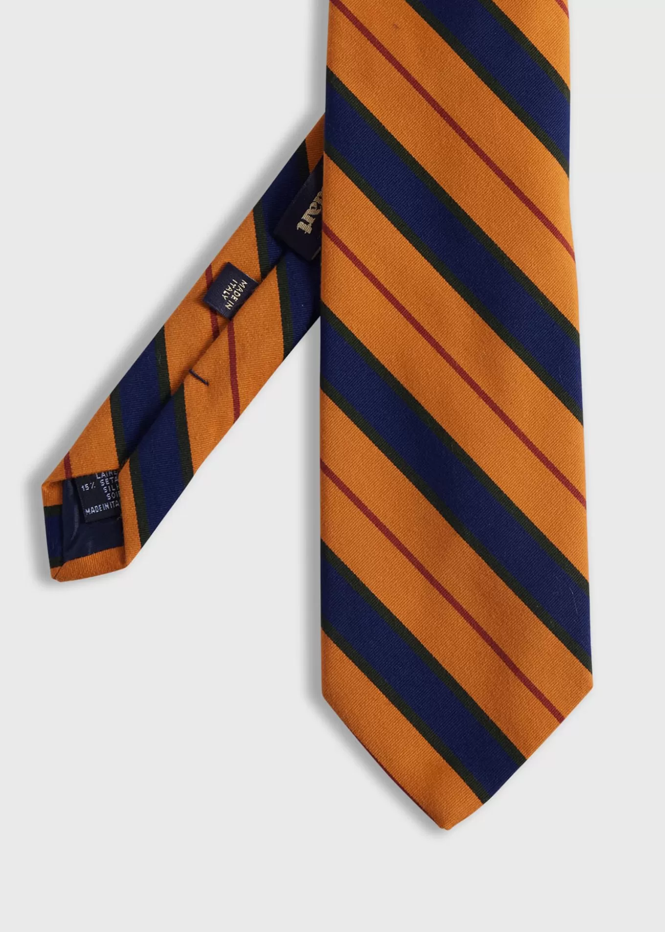 Sale Wool & Cotton Stripe Tie Ties