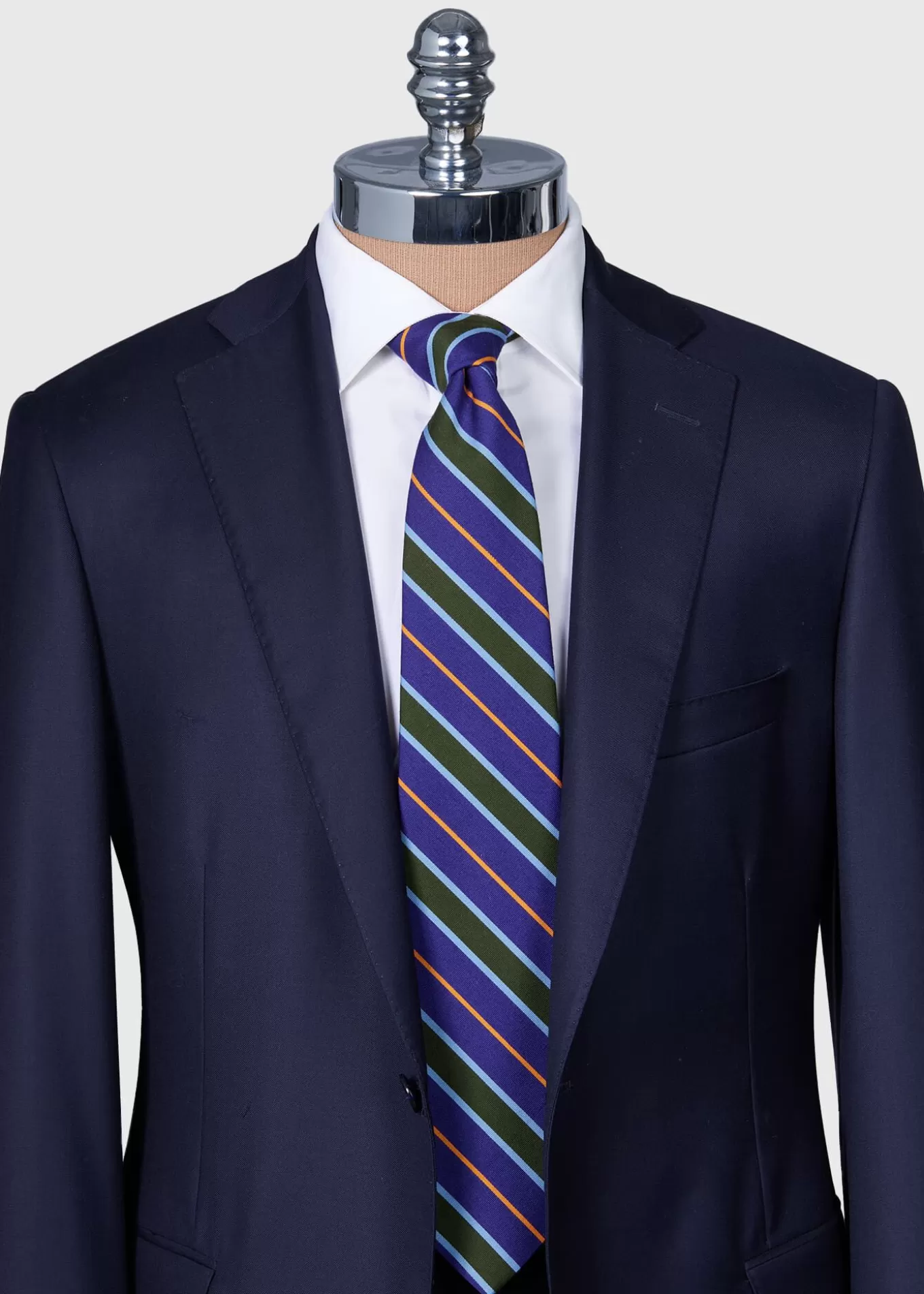 Discount Wool & Cotton Stripe Tie Ties