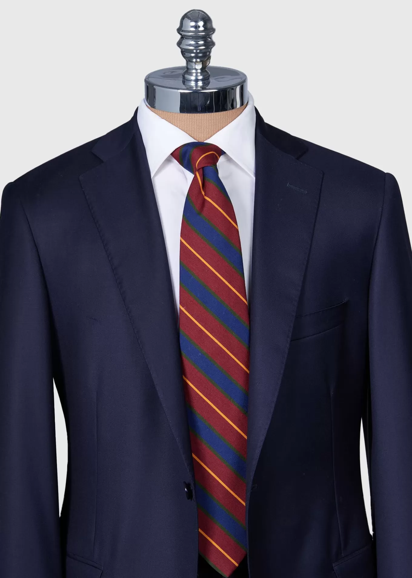 Best Sale Wool & Cotton Stripe Tie Ties