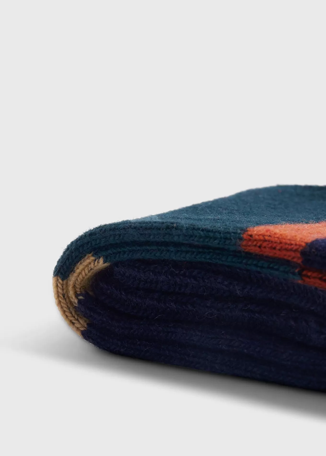 Hot Wool Blend Colorblock Boot Sock Socks