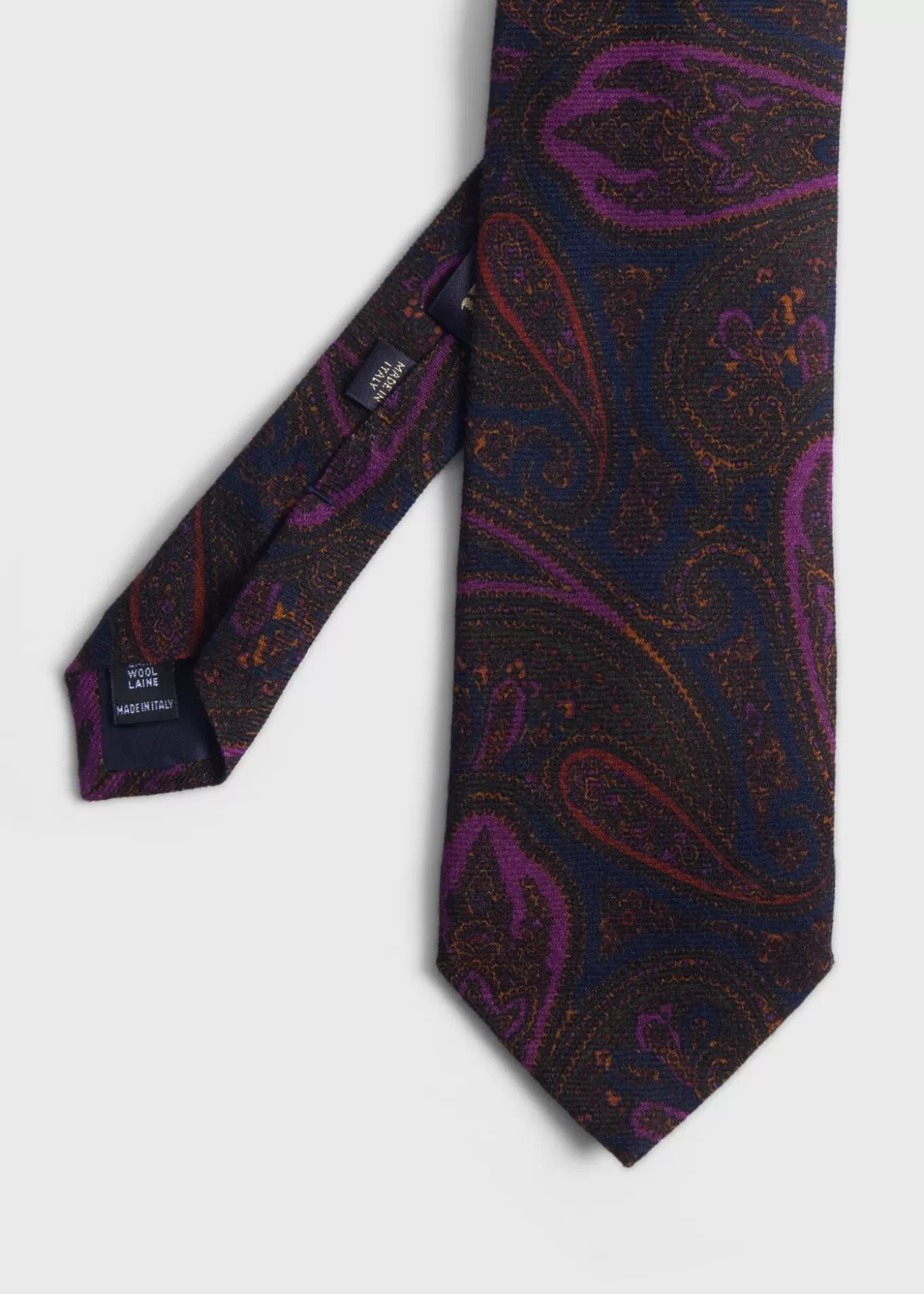 Fashion Wool Paisley Tie Ties