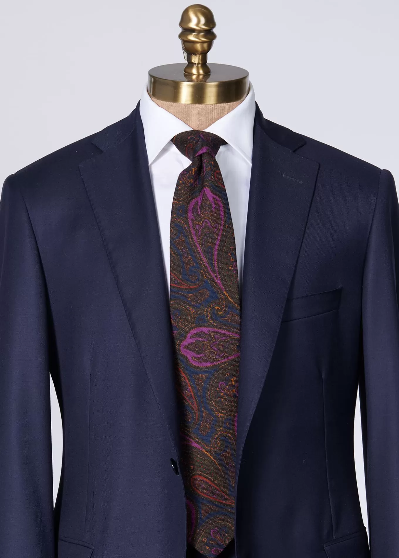 Fashion Wool Paisley Tie Ties