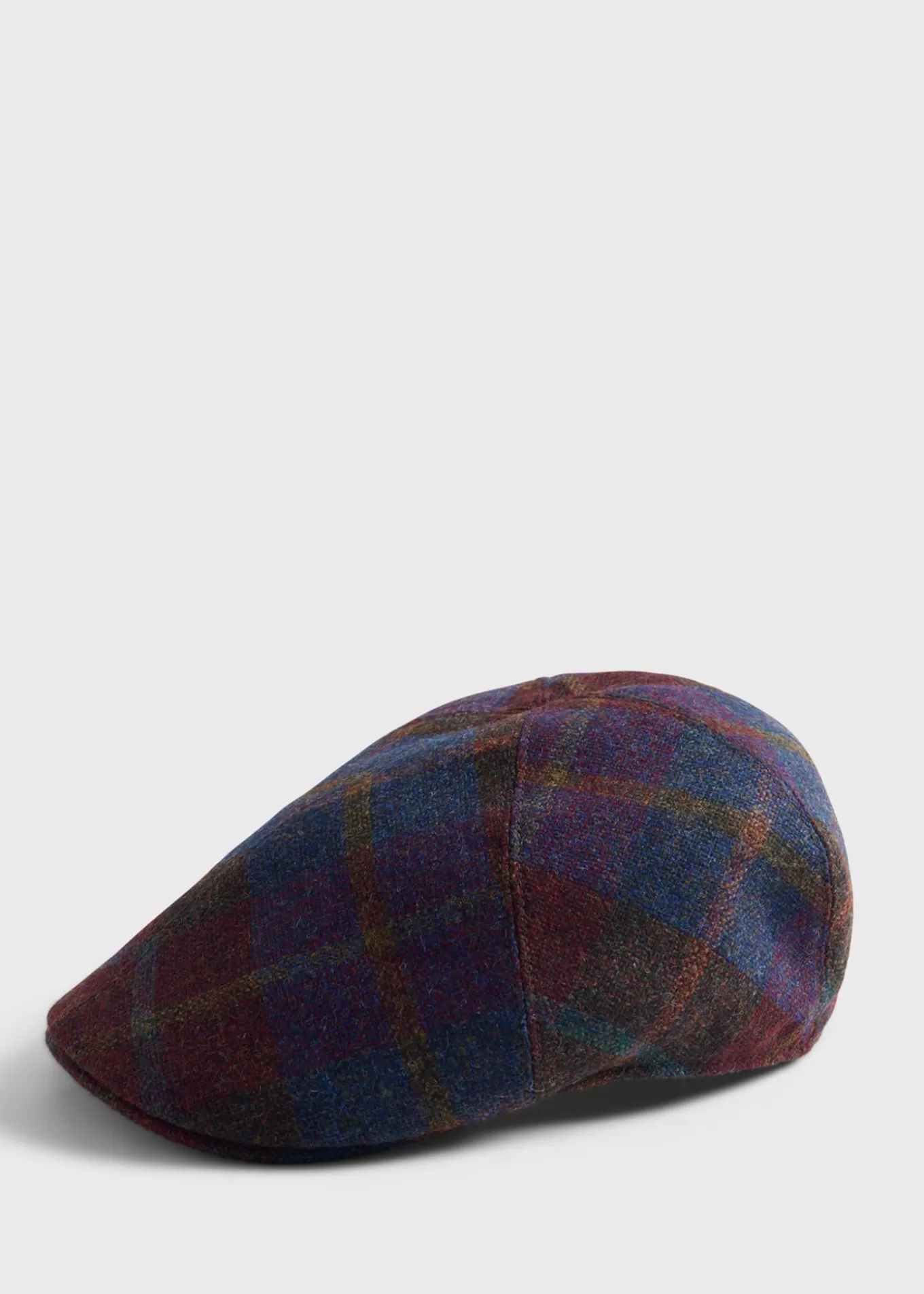 Discount Wool Plaid Pub Cap Scarves, Hats, Gloves