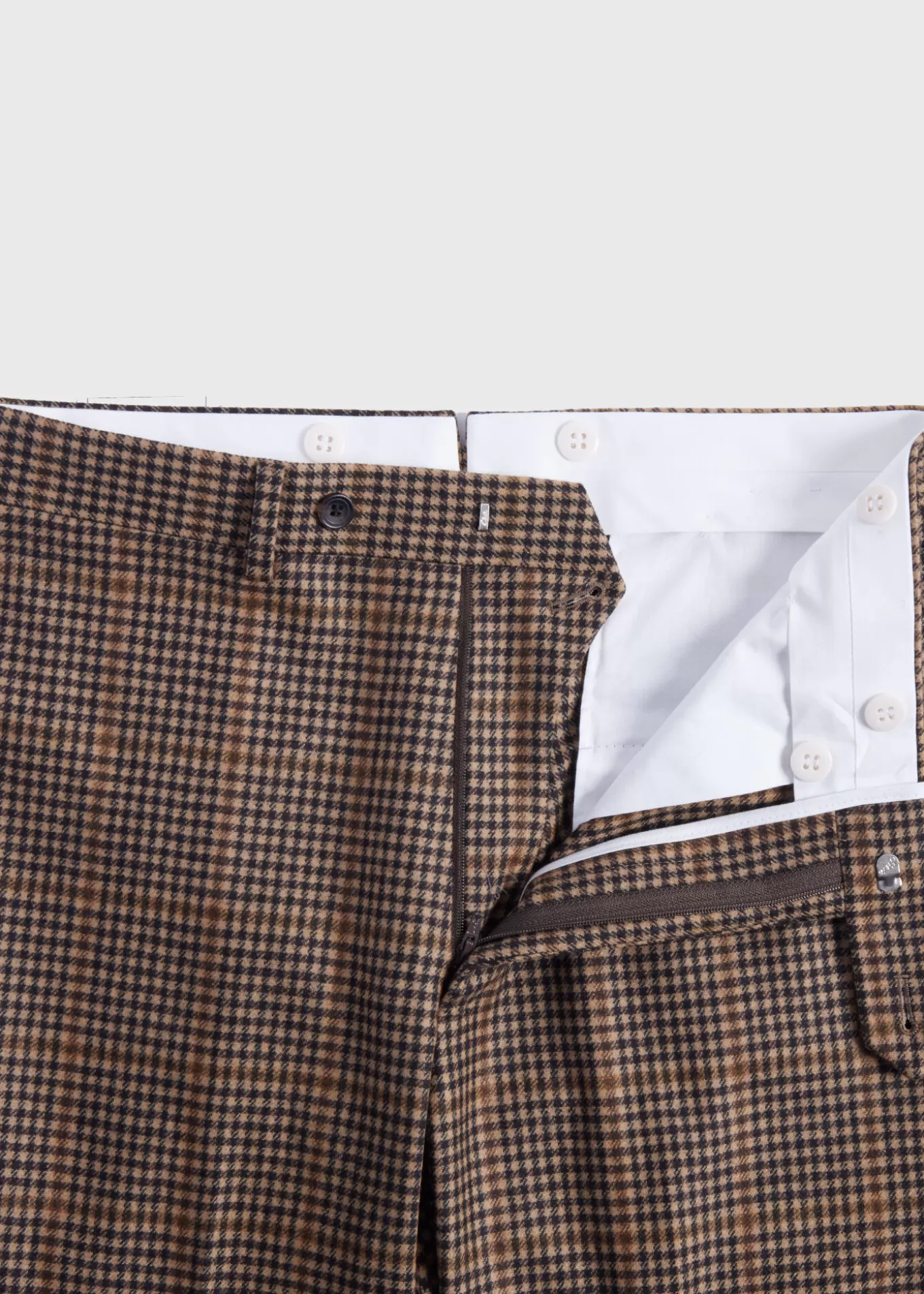 Store Wool Plaid Trouser Dress Pants | Pants