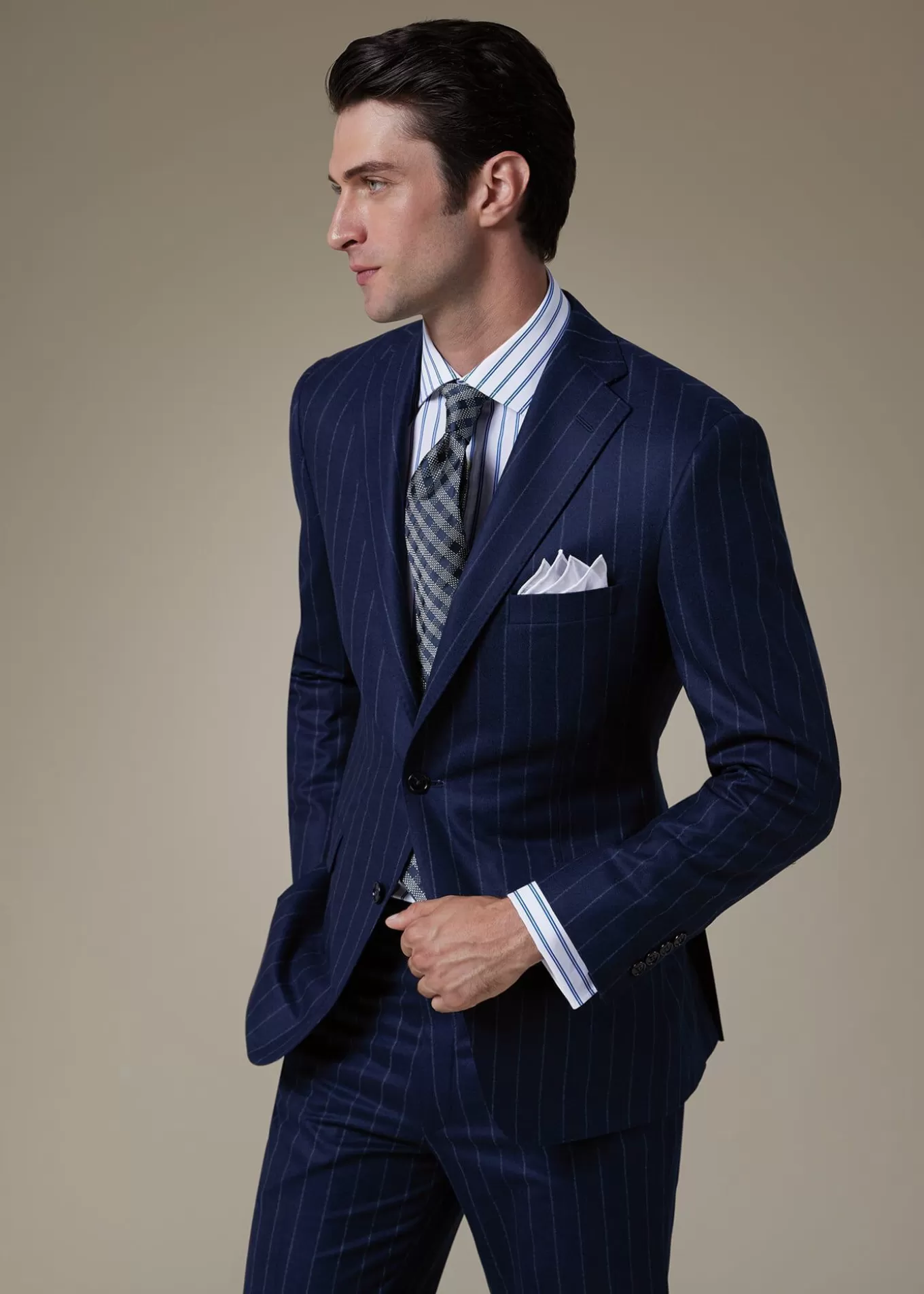 Fashion Wool Stripe Paul Suit Blazers & Jackets | Suits & Tuxedos