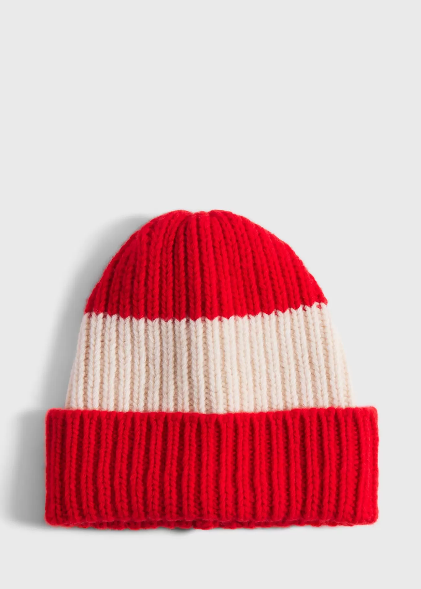 Flash Sale Wool Two Color Striped Beanie Scarves, Hats, Gloves