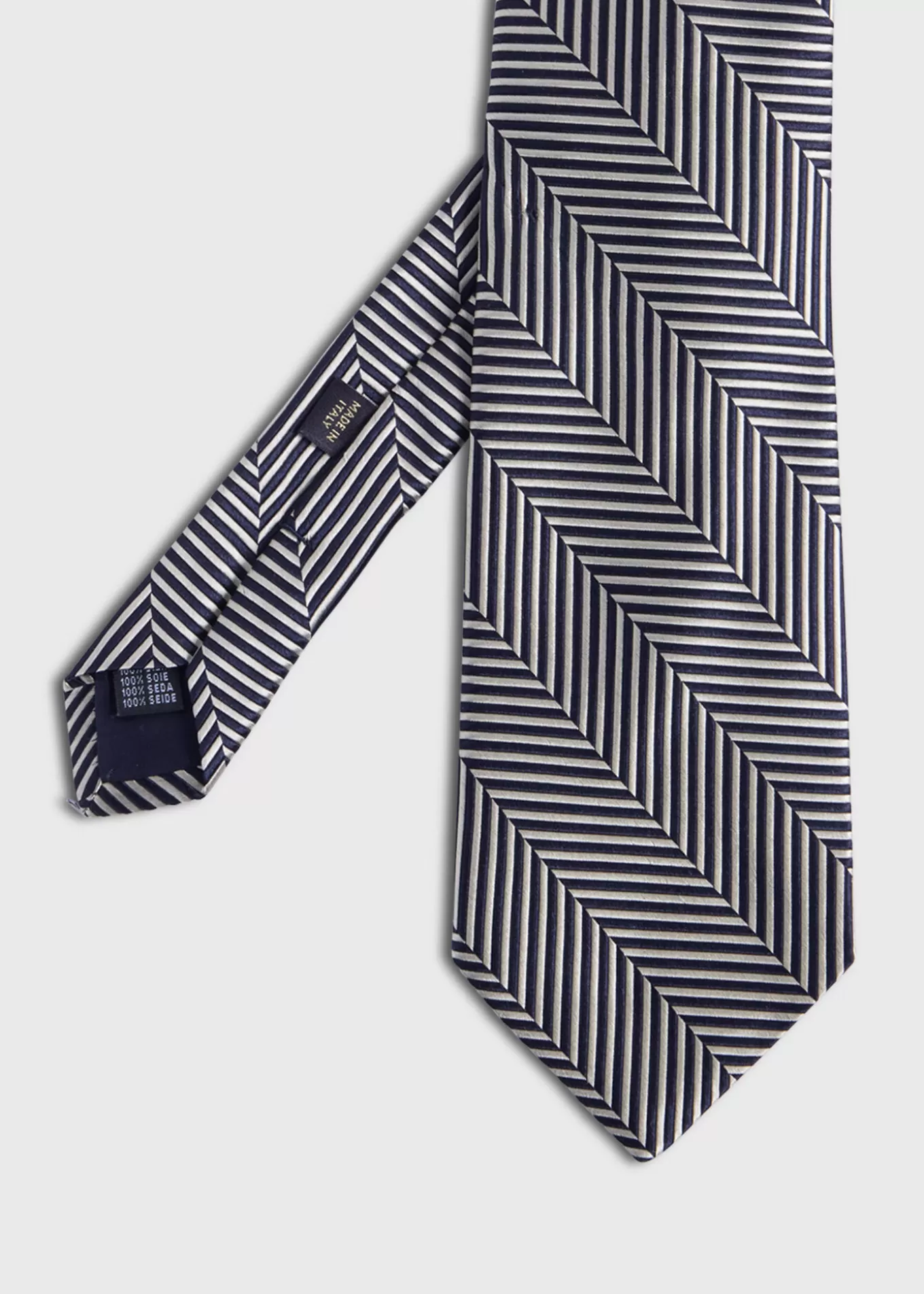 Sale Woven Silk Chevron Tie Ties | Formal Shop