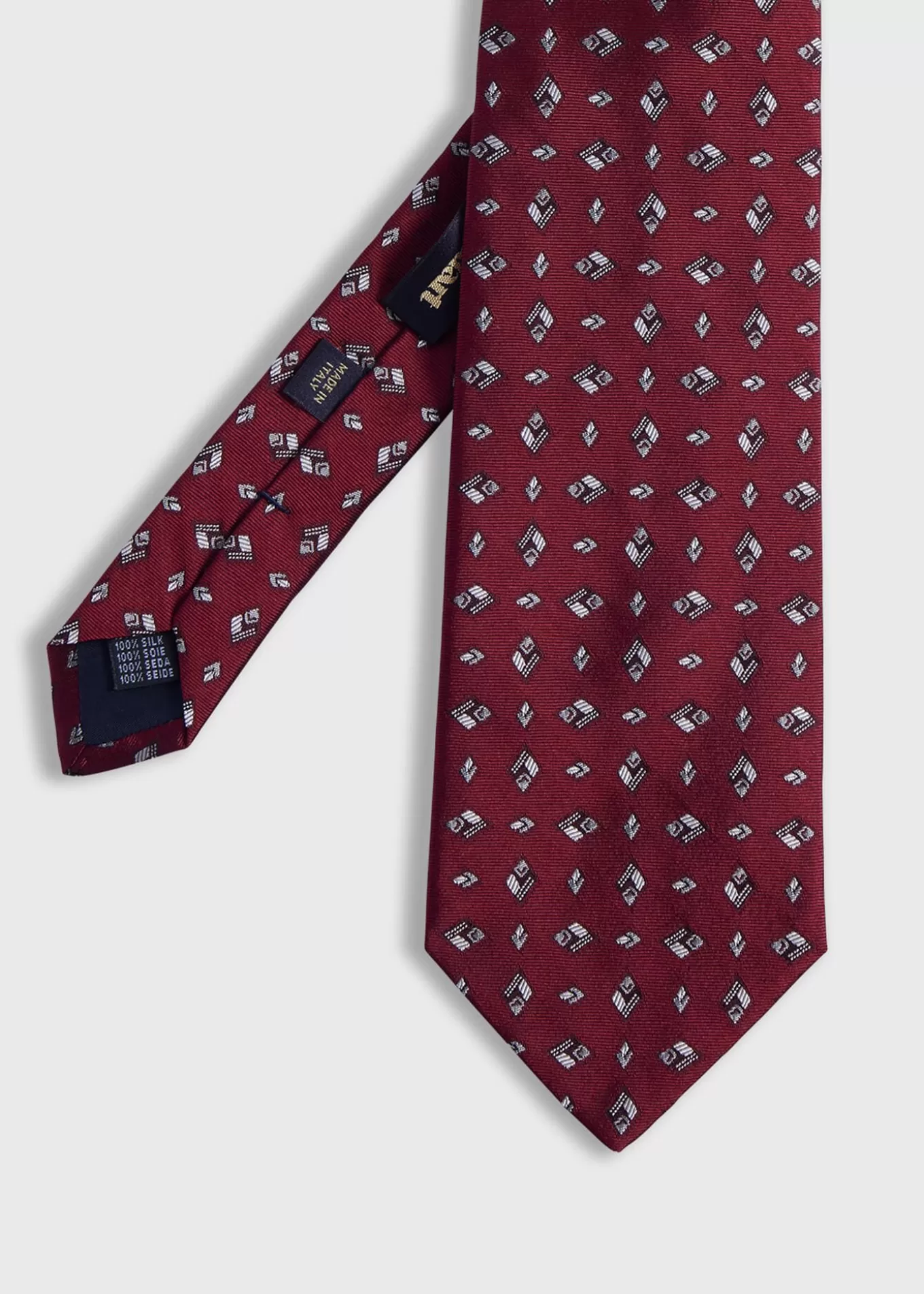 Shop Woven Silk Diamond Deco Tie Ties