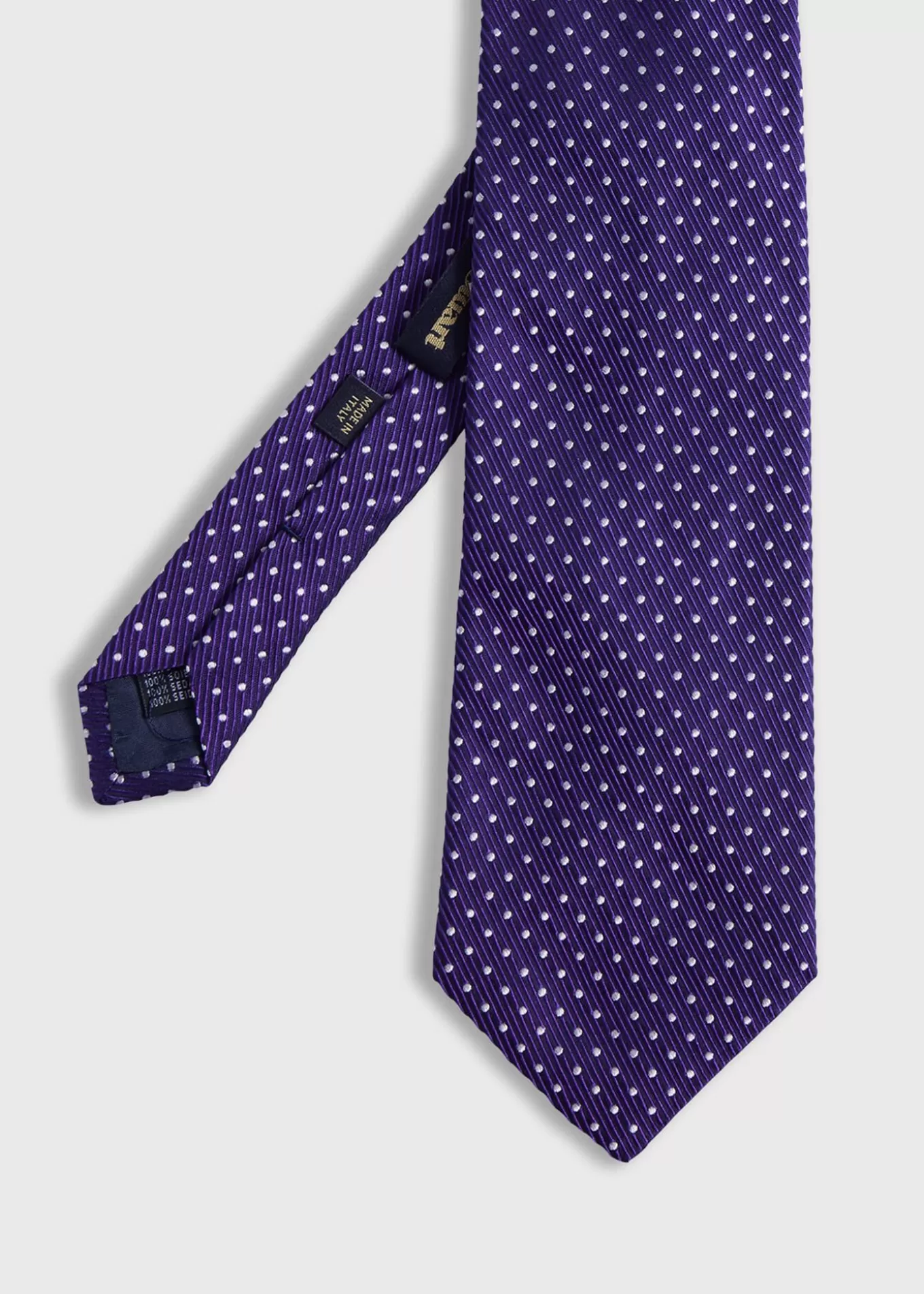 Shop Woven Silk Micro Dot Tie Ties