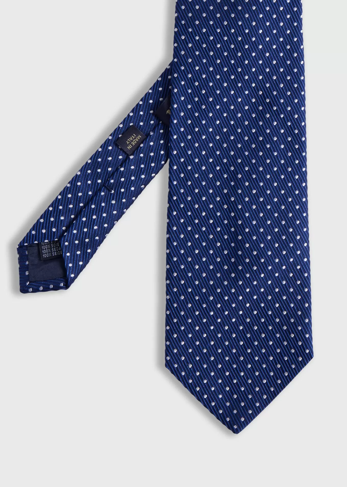 Cheap Woven Silk Micro Dot Tie Ties