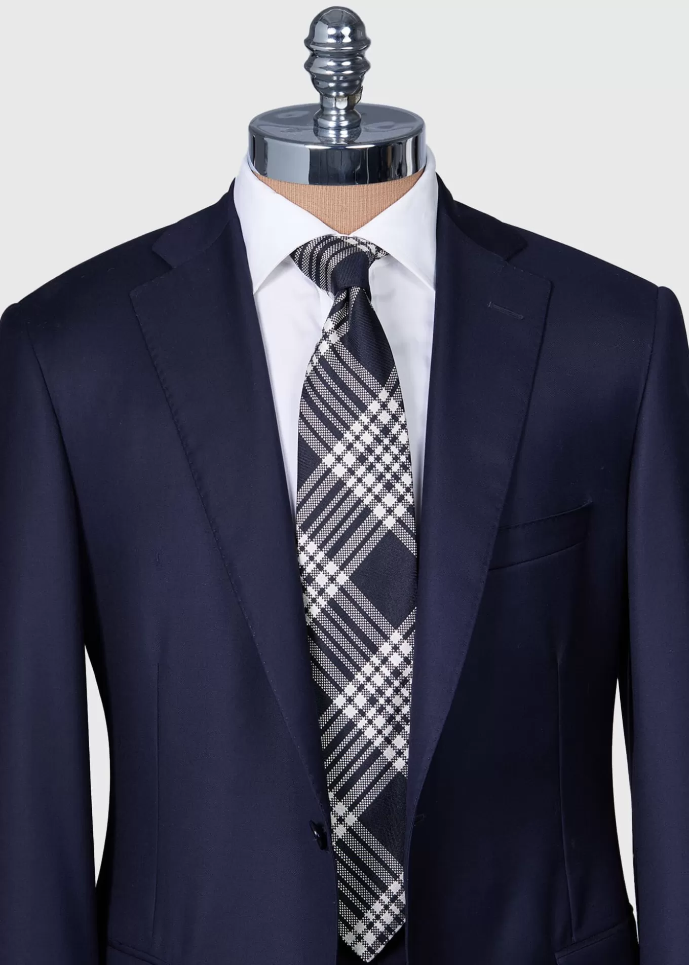 Online Woven Silk Plaid Tie Ties