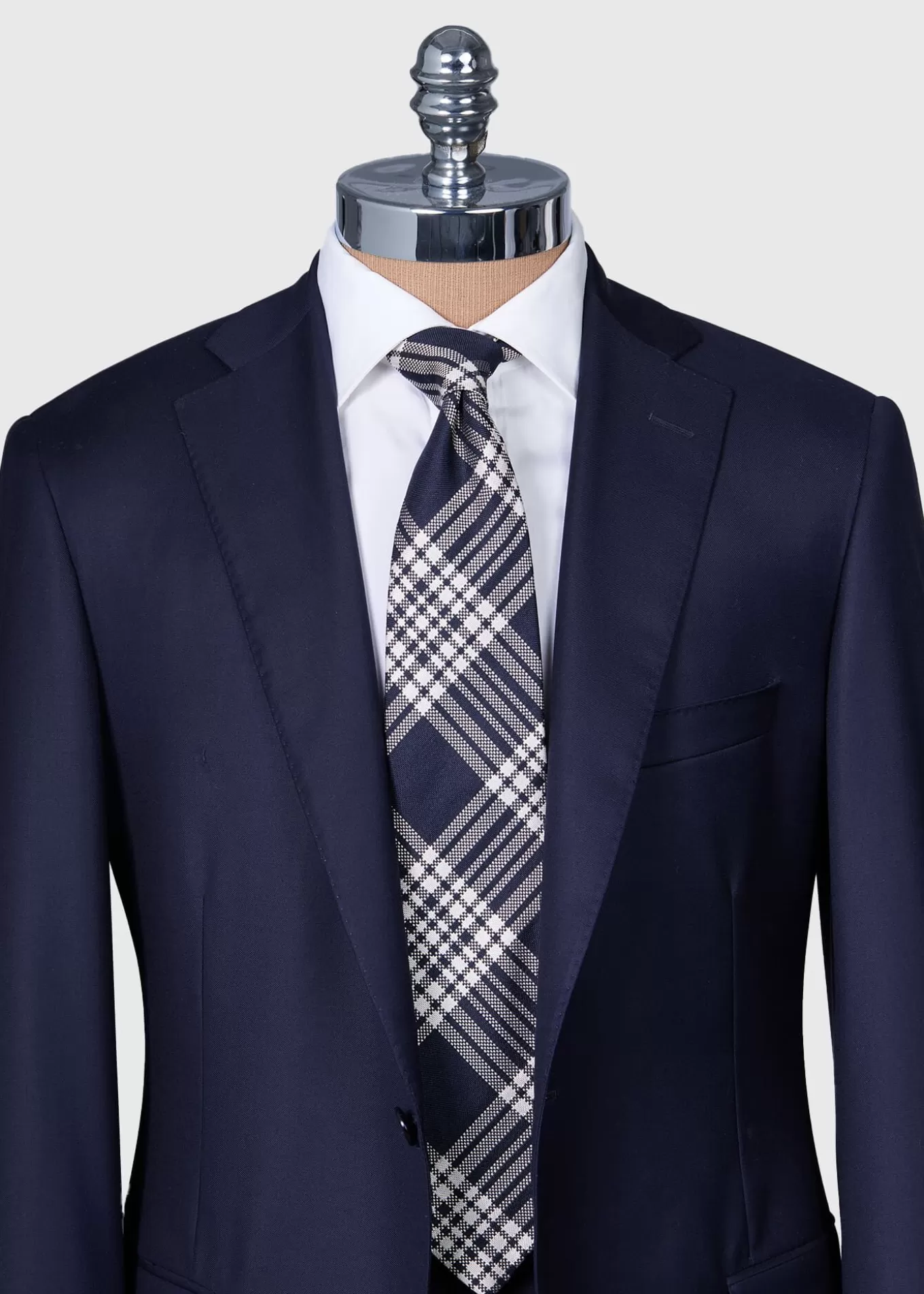 Hot Woven Silk Plaid Tie Ties