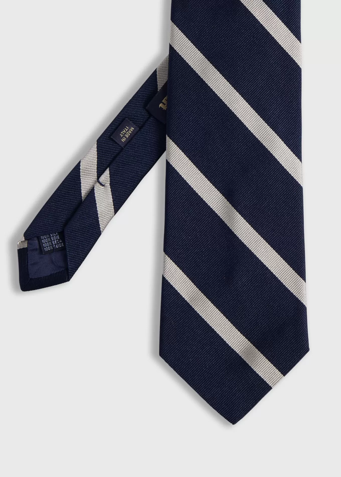 Online Woven Silk Regimental Stripe Tie Ties