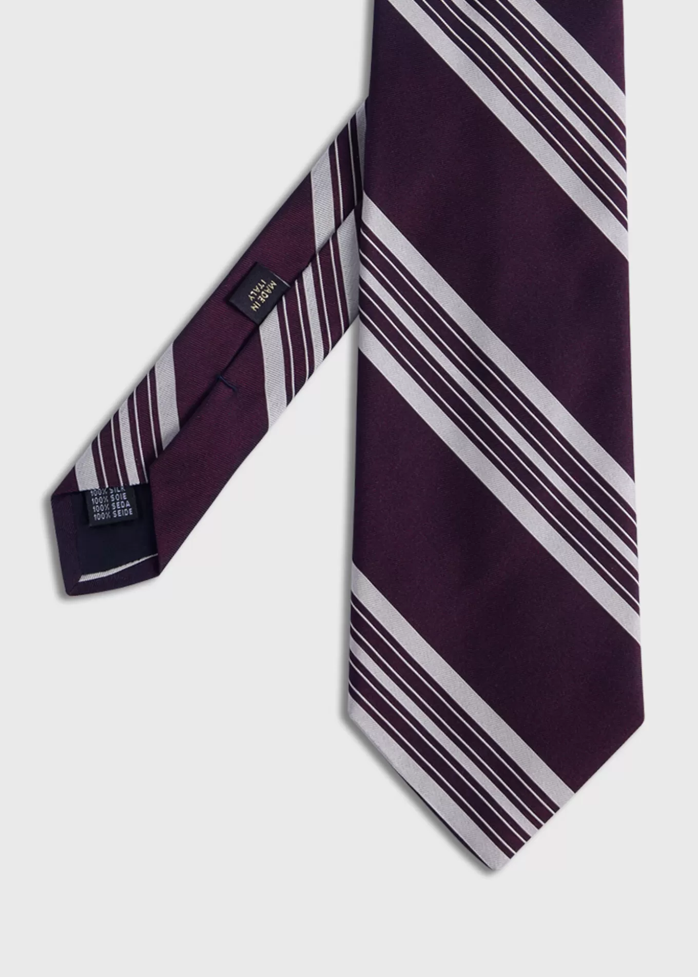 Best Woven Silk Stripe Tie Ties | Formal Shop